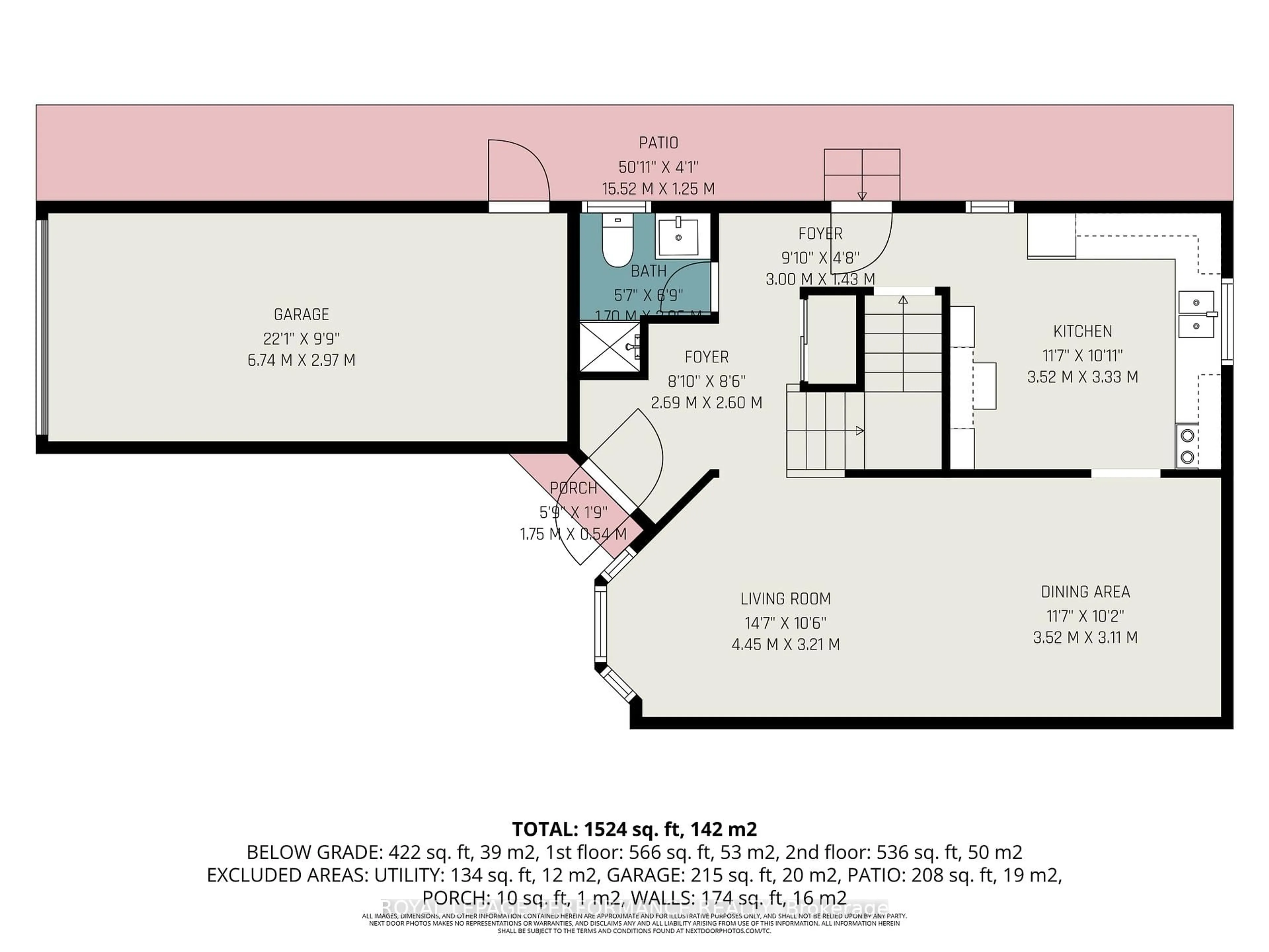 Floor plan for 6349 St Louis Dr, Ottawa Ontario K1C 2X9