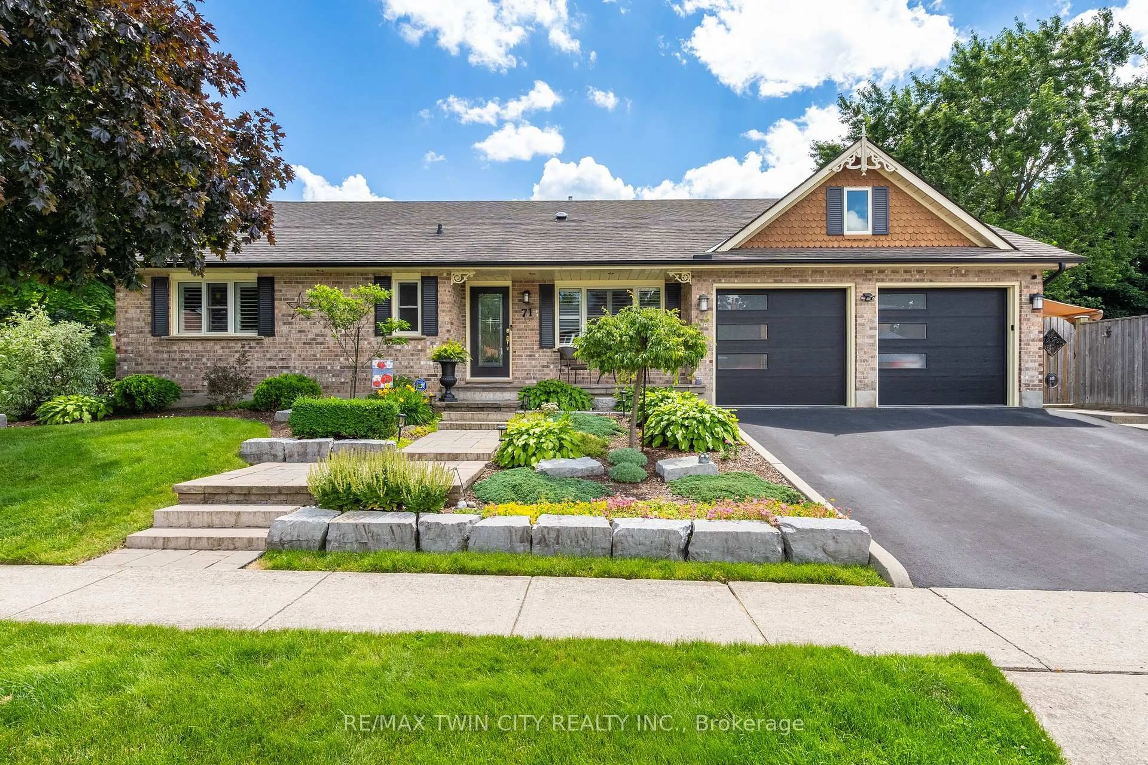 Home with brick exterior material, street for 71 Santa Maria Dr, Cambridge Ontario N1R 8A2