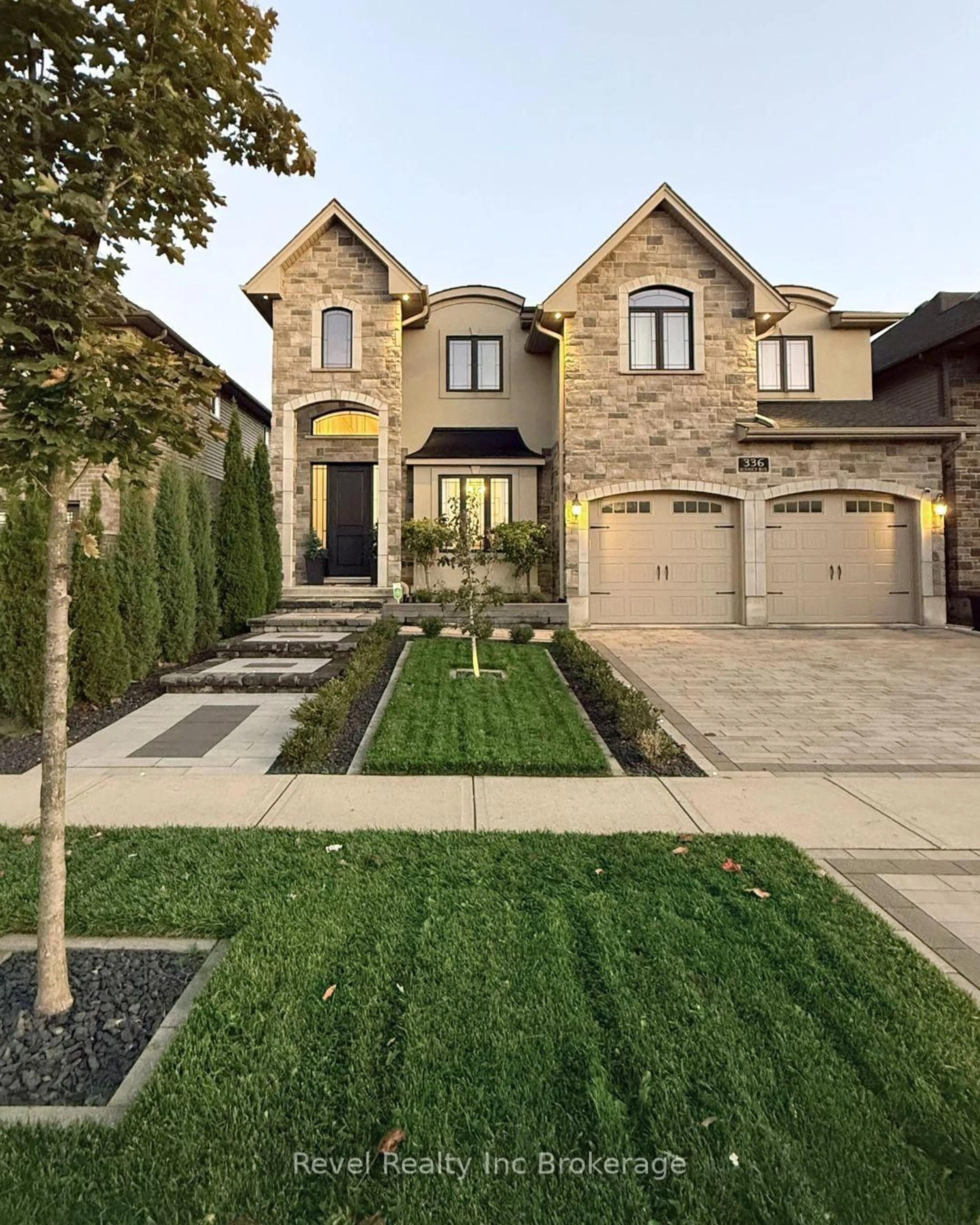 Home with brick exterior material, street for 336 Munnoch Blvd, Woodstock Ontario N4T 0H6