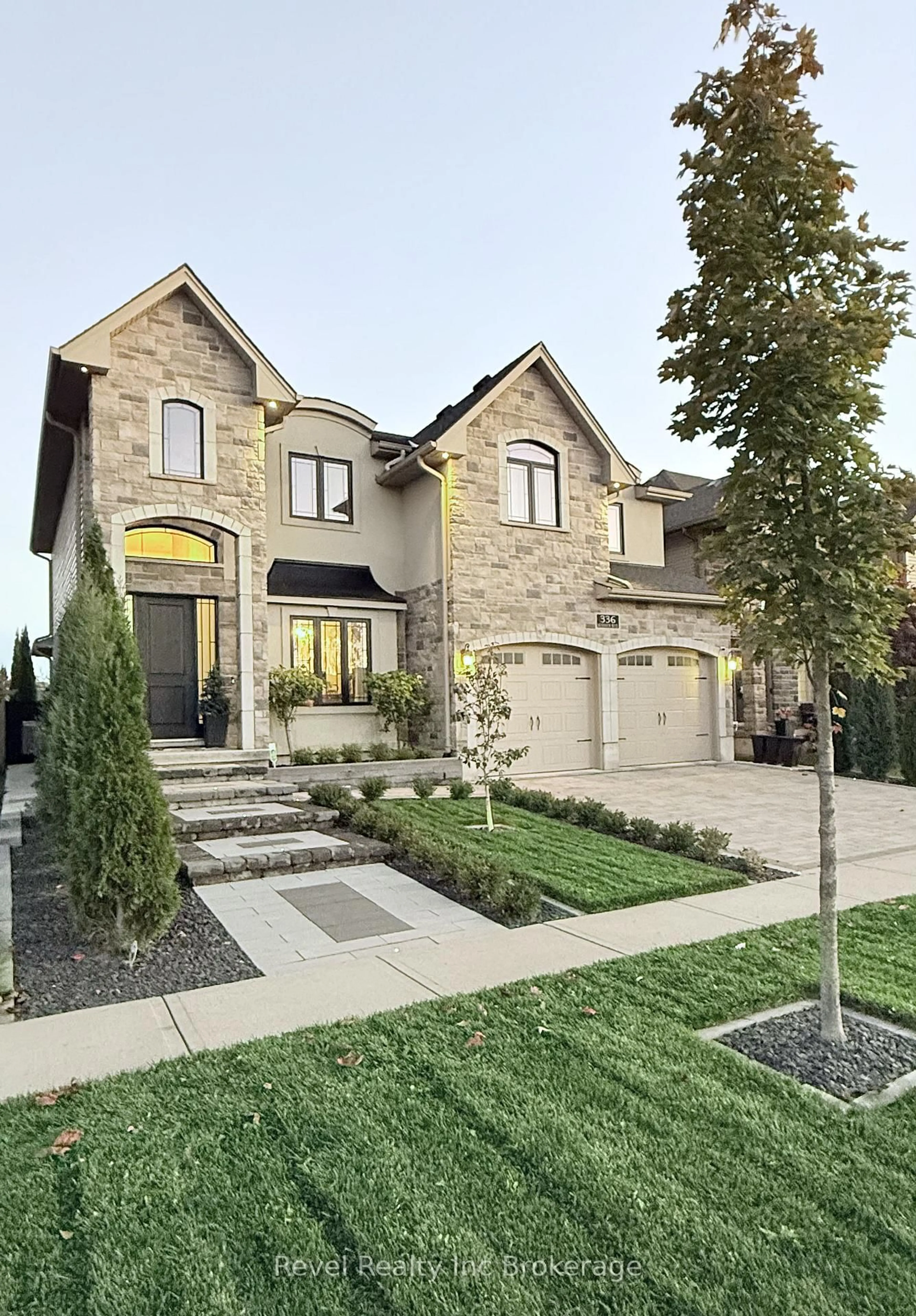 Home with brick exterior material, street for 336 Munnoch Blvd, Woodstock Ontario N4T 0H6