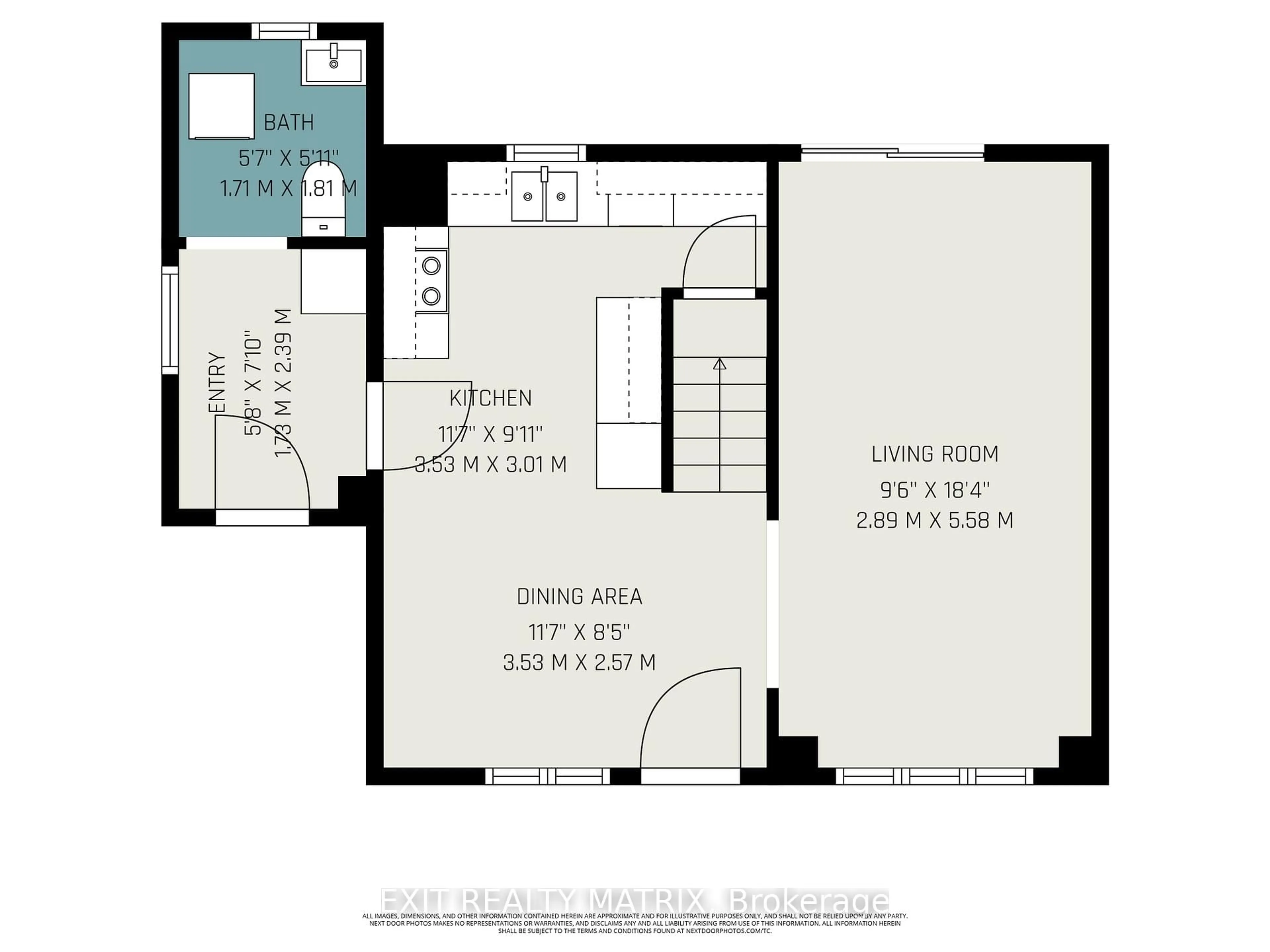 Floor plan for 23 Charles St, North Stormont Ontario K0A 1R0