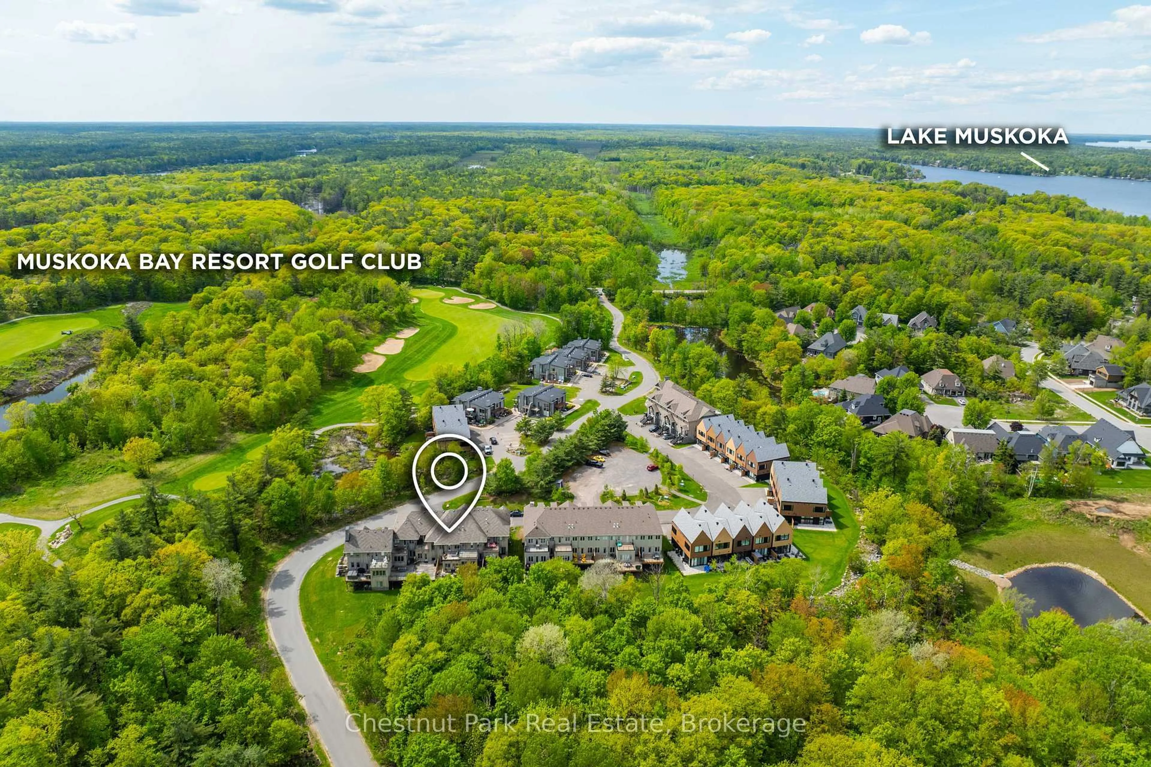 A pic from outside/outdoor area/front of a property/back of a property/a pic from drone, unknown for 61 Rockmount Cres, Gravenhurst Ontario P1P 0A6