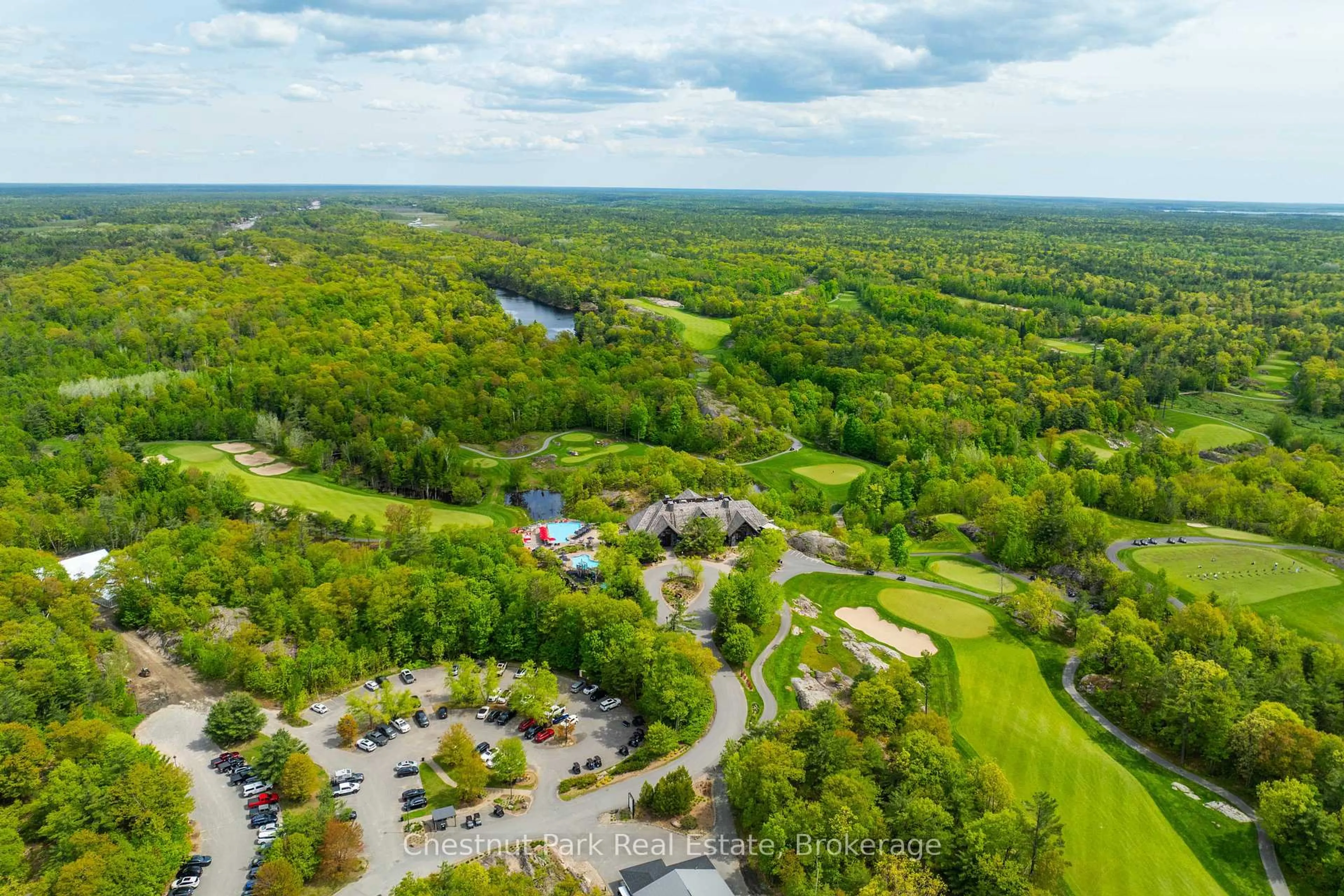 A pic from outside/outdoor area/front of a property/back of a property/a pic from drone, water/lake/river/ocean view for 61 Rockmount Cres, Gravenhurst Ontario P1P 0A6