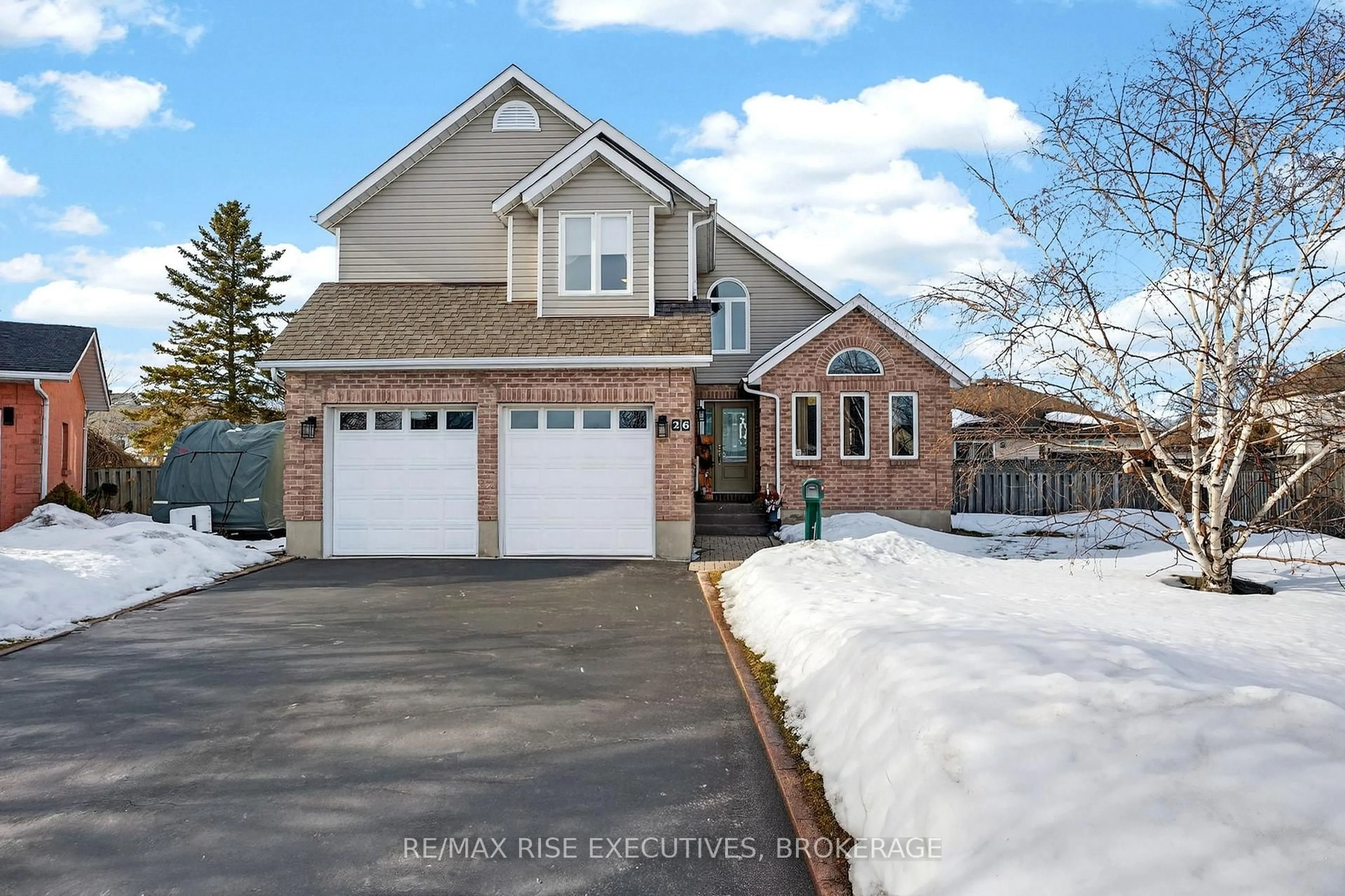 Home with brick exterior material, street for 26 Miller Pl, Loyalist Ontario K7N 1X6