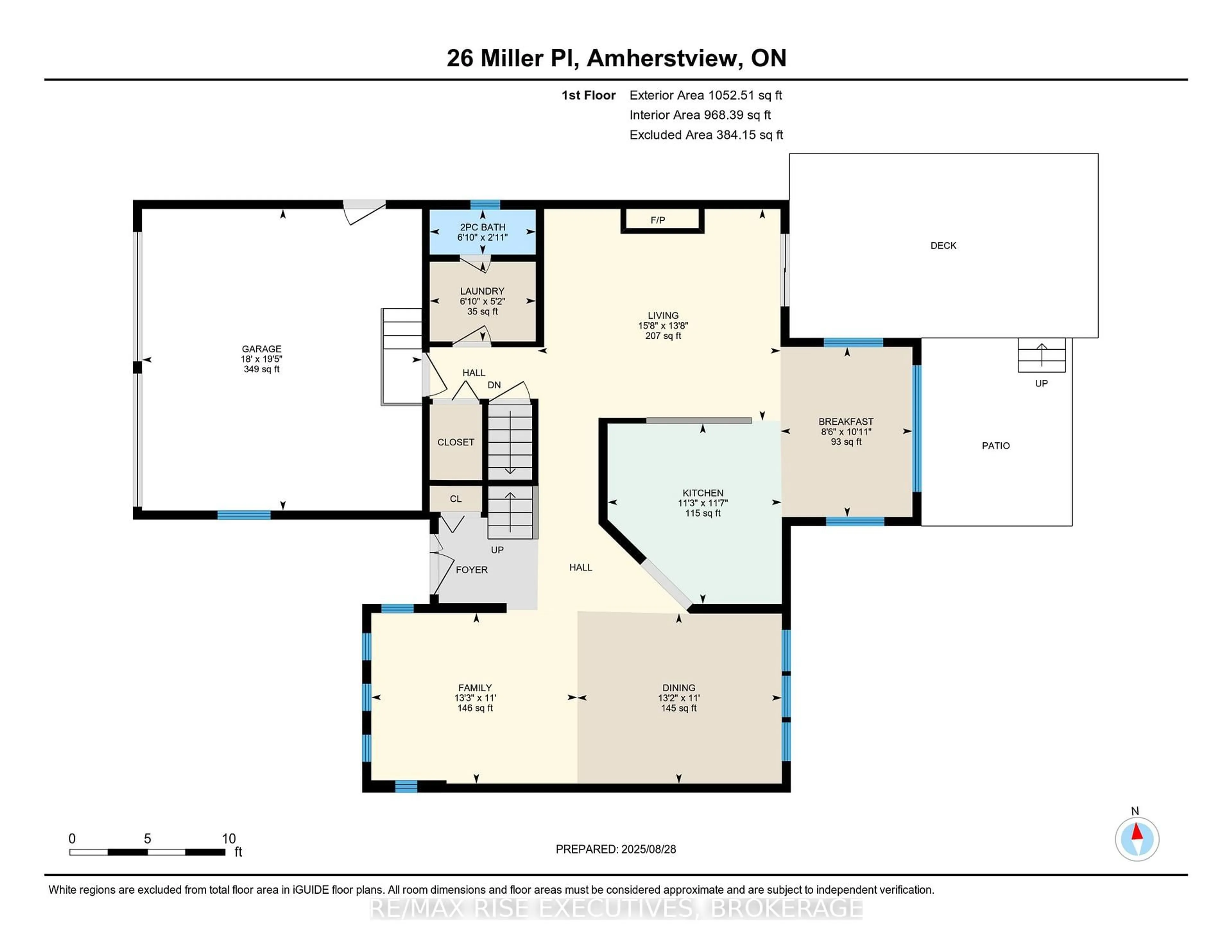 Floor plan for 26 Miller Pl, Loyalist Ontario K7N 1X6