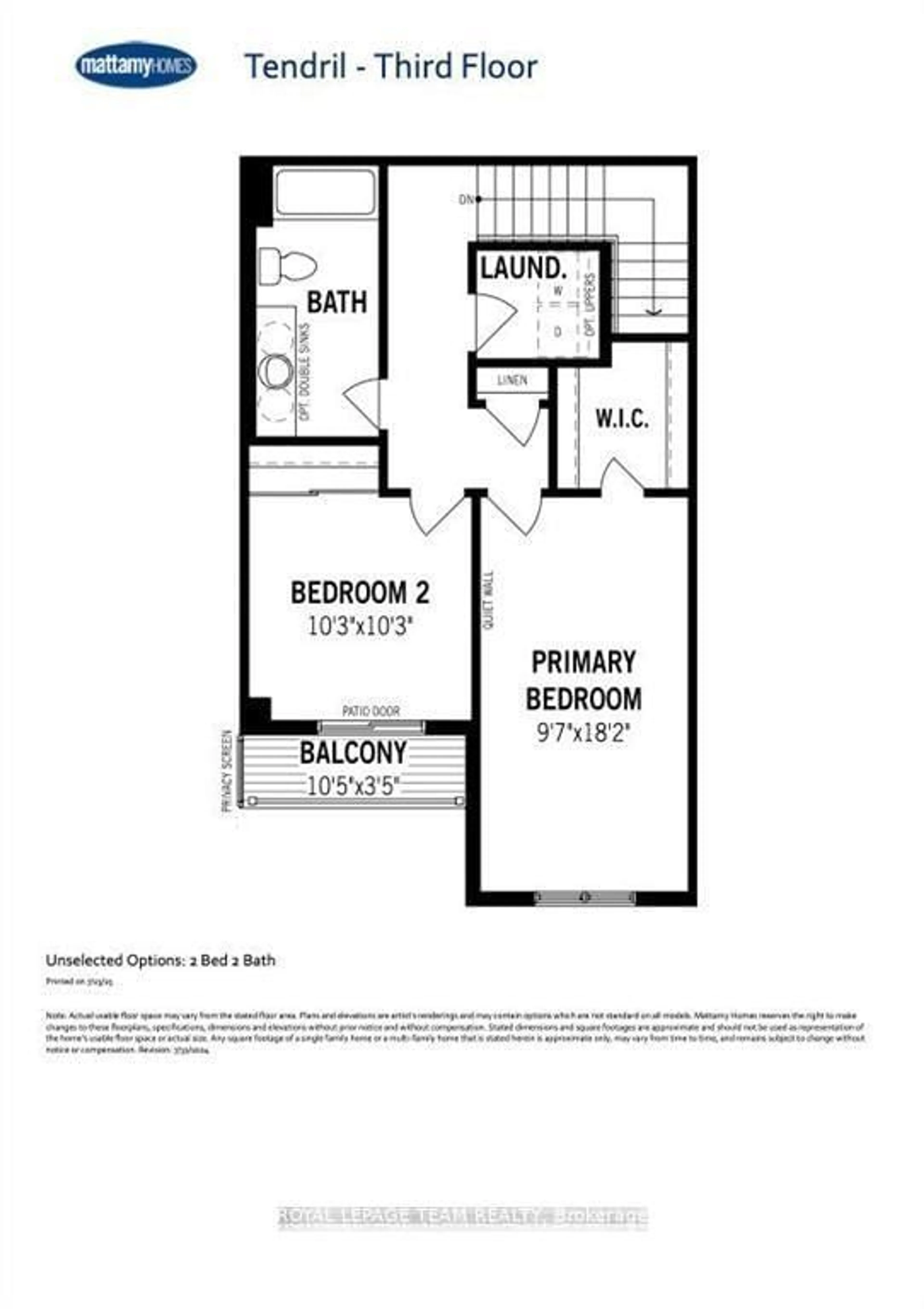 Floor plan for 1019 Calendula Pl, Kanata Ontario K2W 0R7