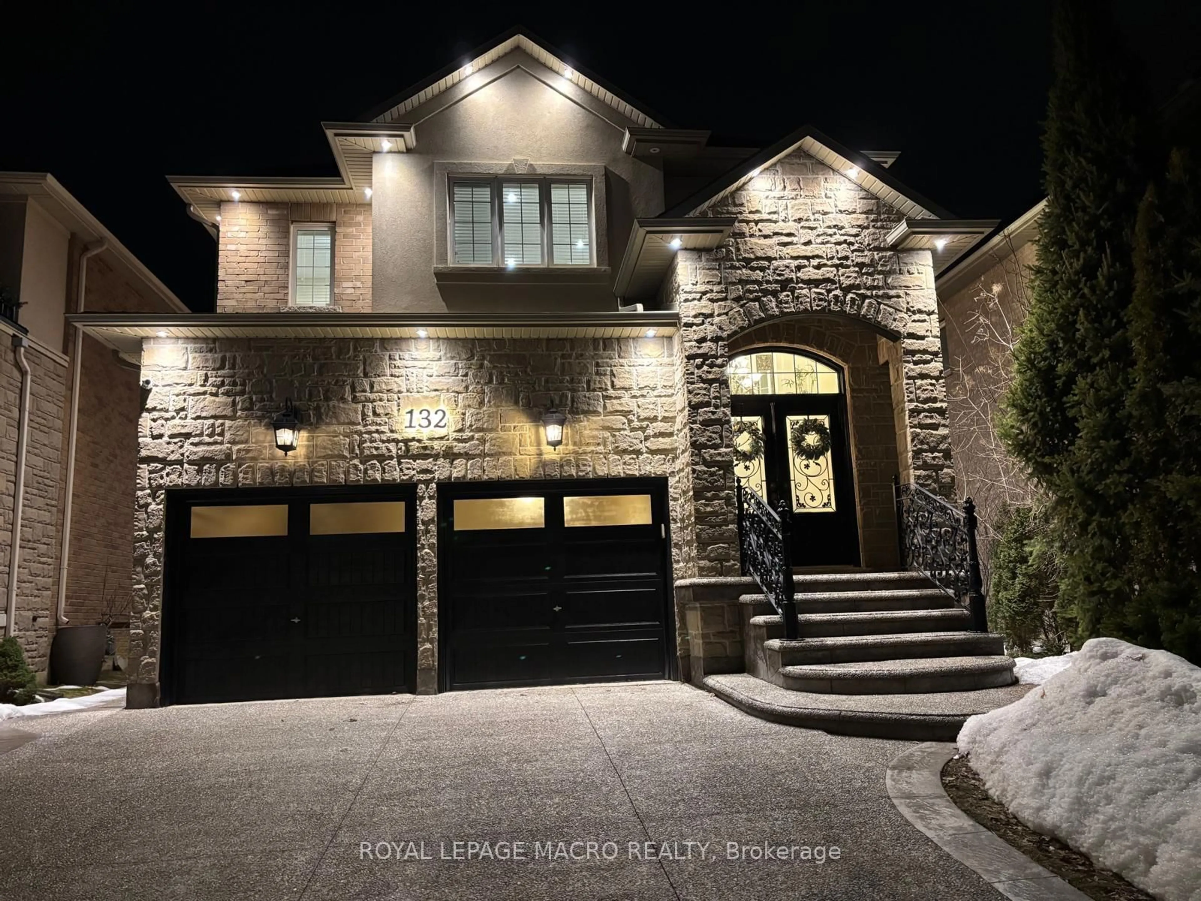 Home with brick exterior material, street for 132 Grandell Dr, Hamilton Ontario L9K 0H7