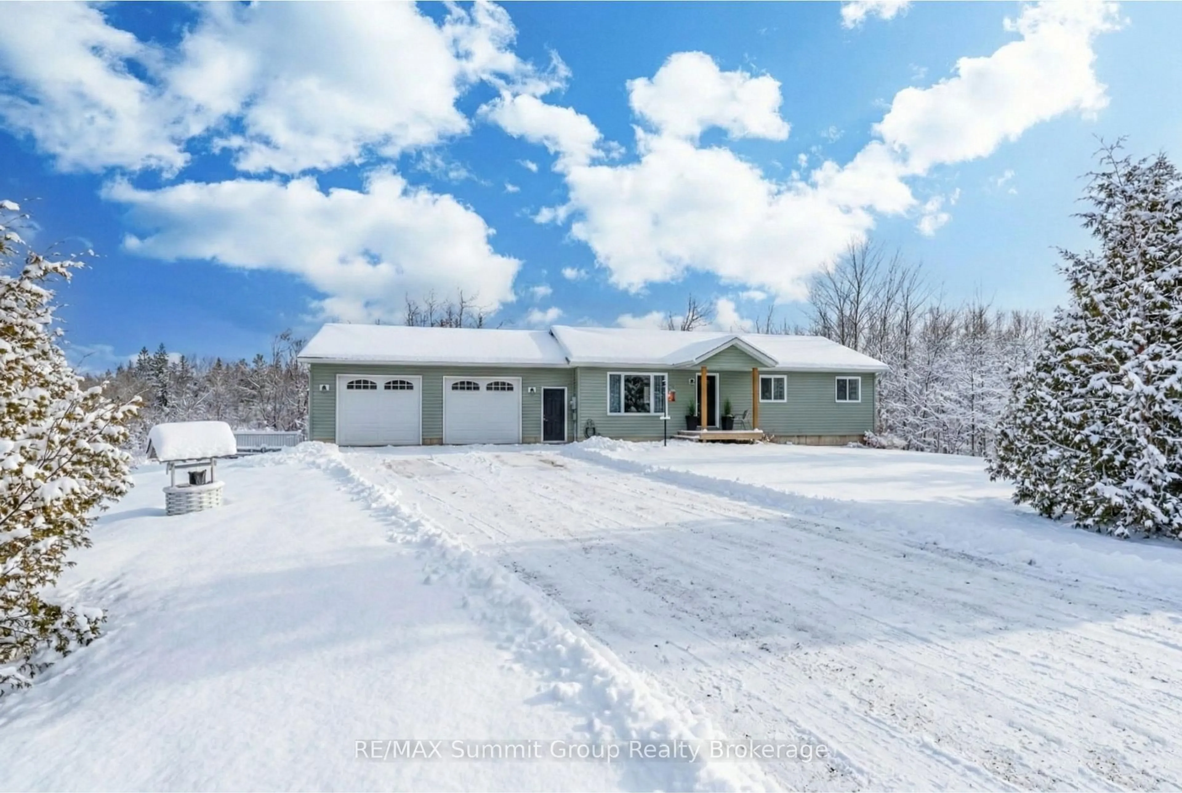 A pic from outside/outdoor area/front of a property/back of a property/a pic from drone, street for 429528 8th Concession B, Grey Highlands Ontario N0C 1M0