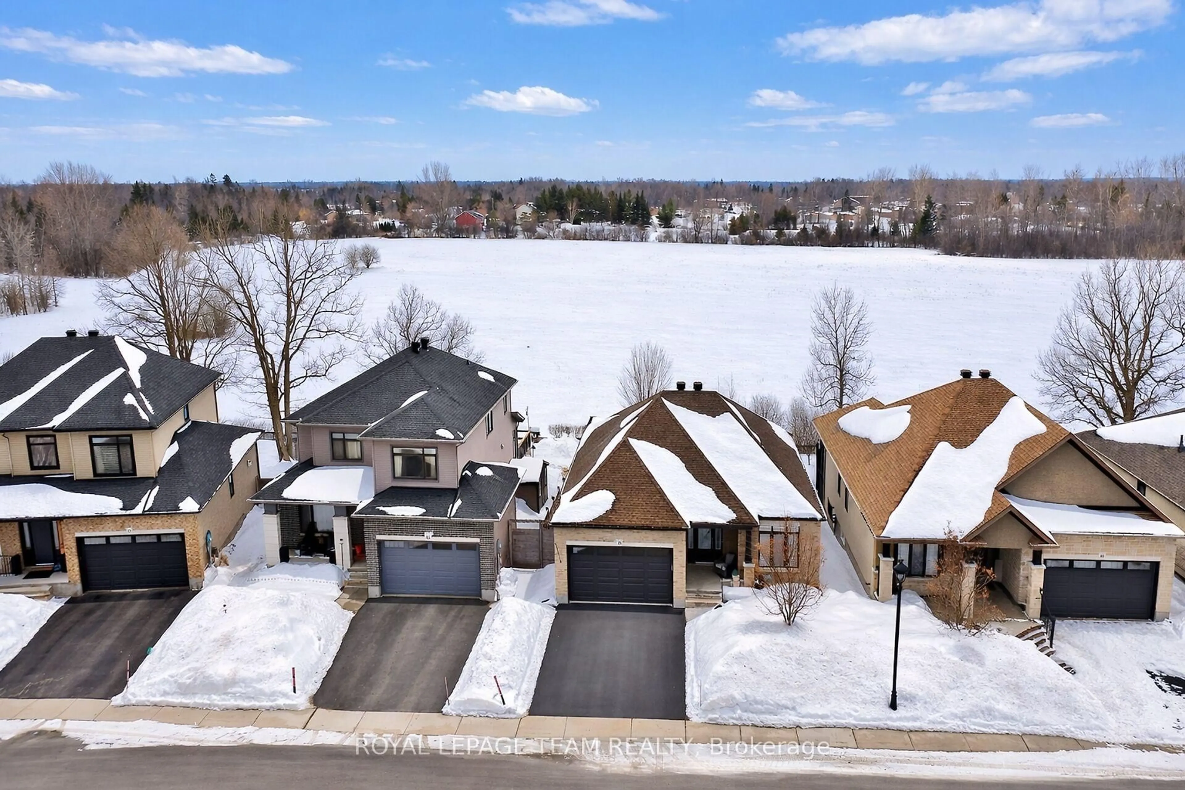 A pic from outside/outdoor area/front of a property/back of a property/a pic from drone, mountain view for 49 Dulmage Cres, Carleton Place Ontario K7C 0E5