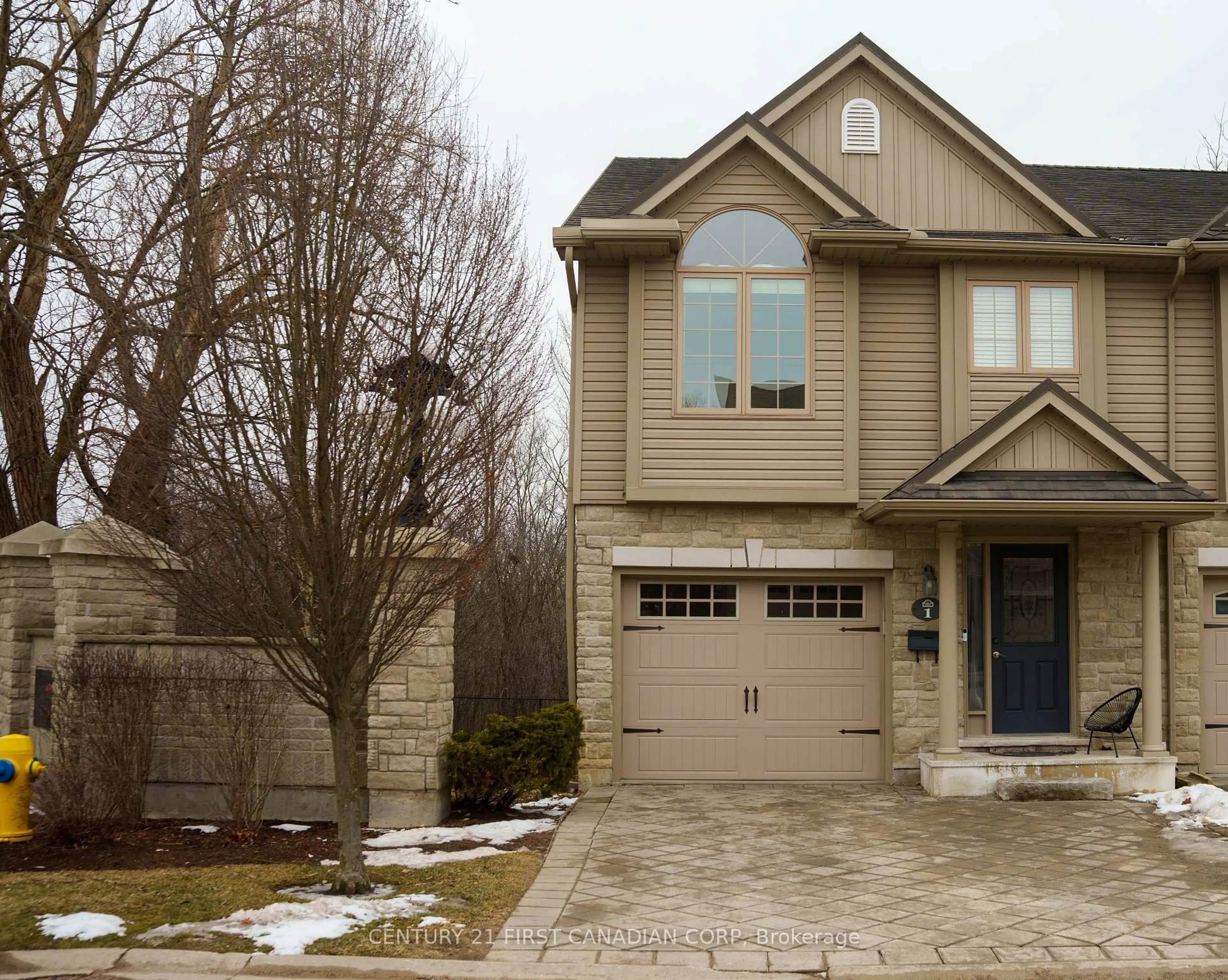 Home with brick exterior material, street for 582 Hyde Park Rd #1, London North Ontario N6H 3S1