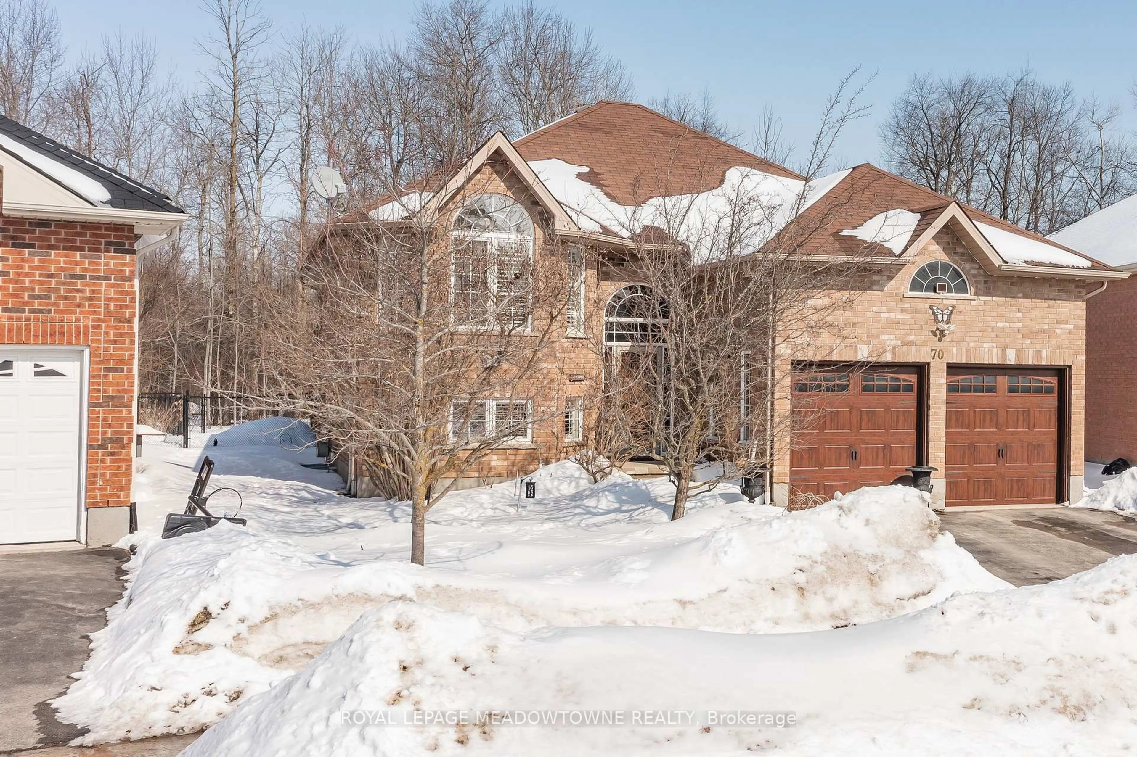 Home with brick exterior material, street for 70 Revell Dr, Centre Wellington Ontario N1M 0A5