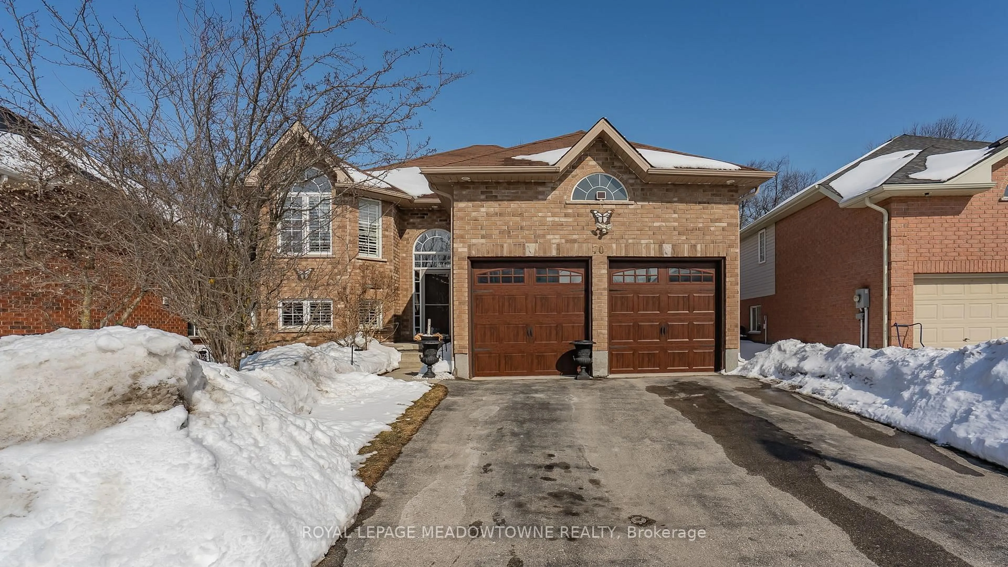 Home with brick exterior material, street for 70 Revell Dr, Centre Wellington Ontario N1M 0A5