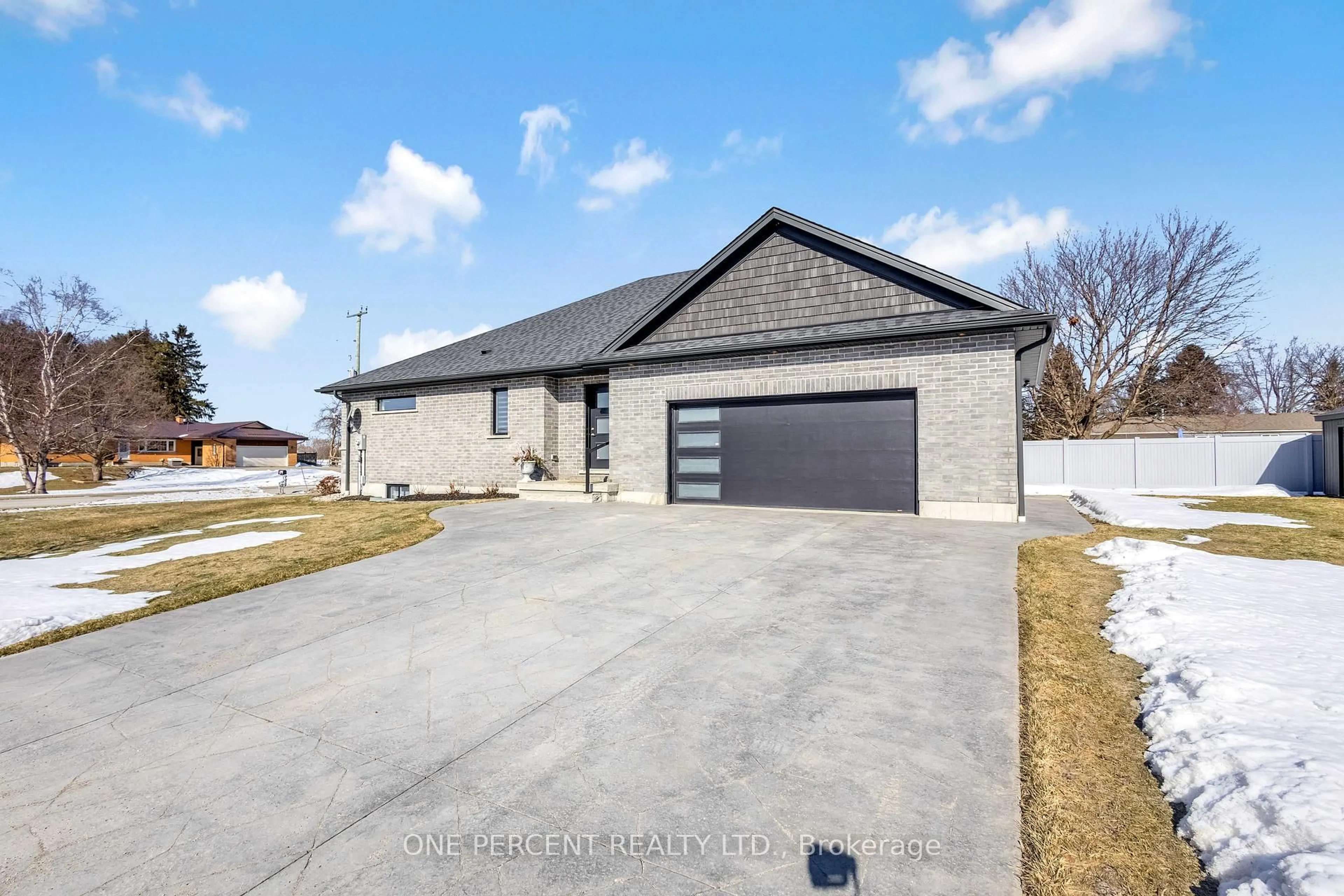 Home with brick exterior material, street for 154928 15th Line, Zorra Ontario N0M 2M0