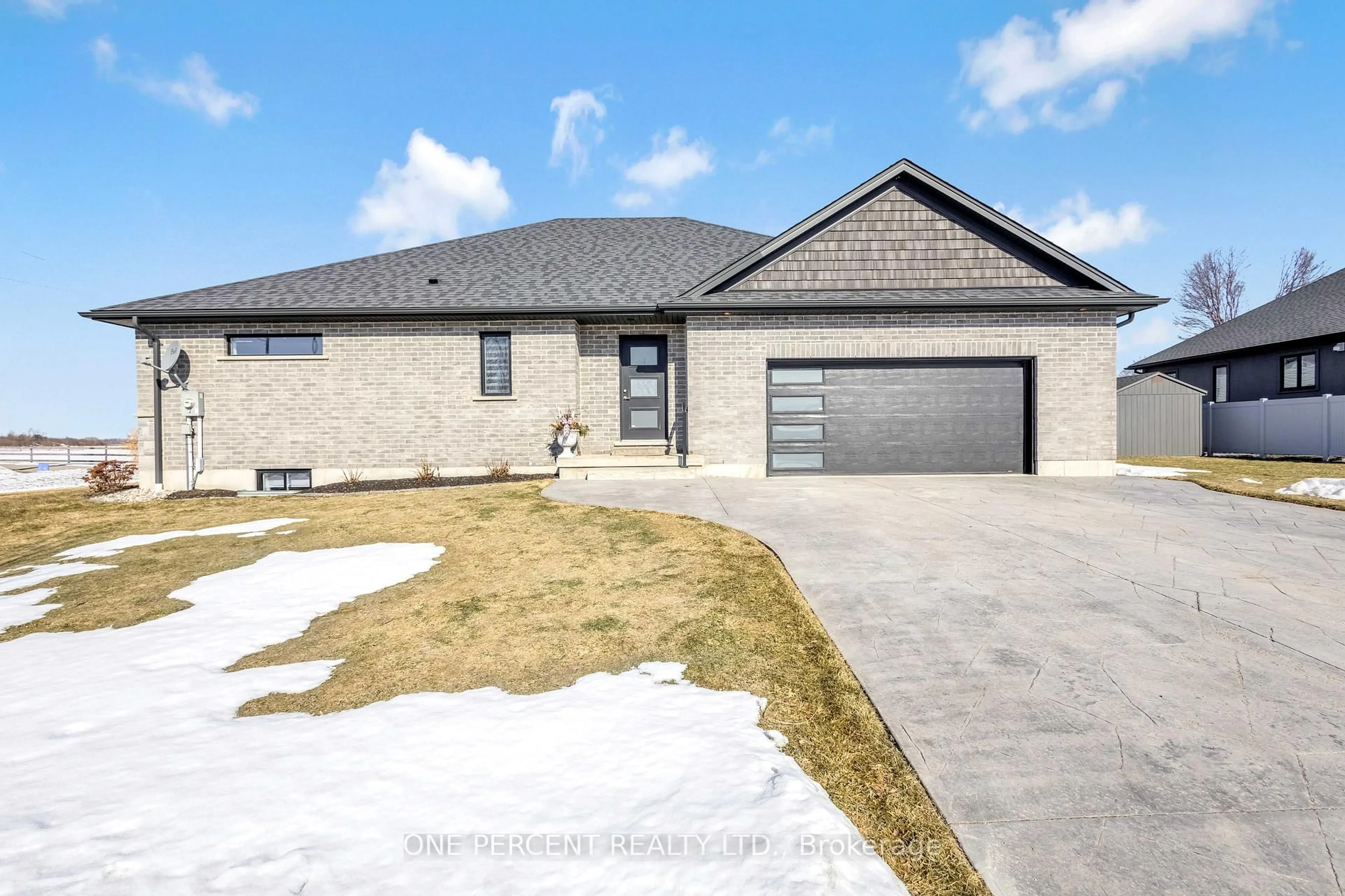 Home with brick exterior material, street for 154928 15th Line, Zorra Ontario N0M 2M0