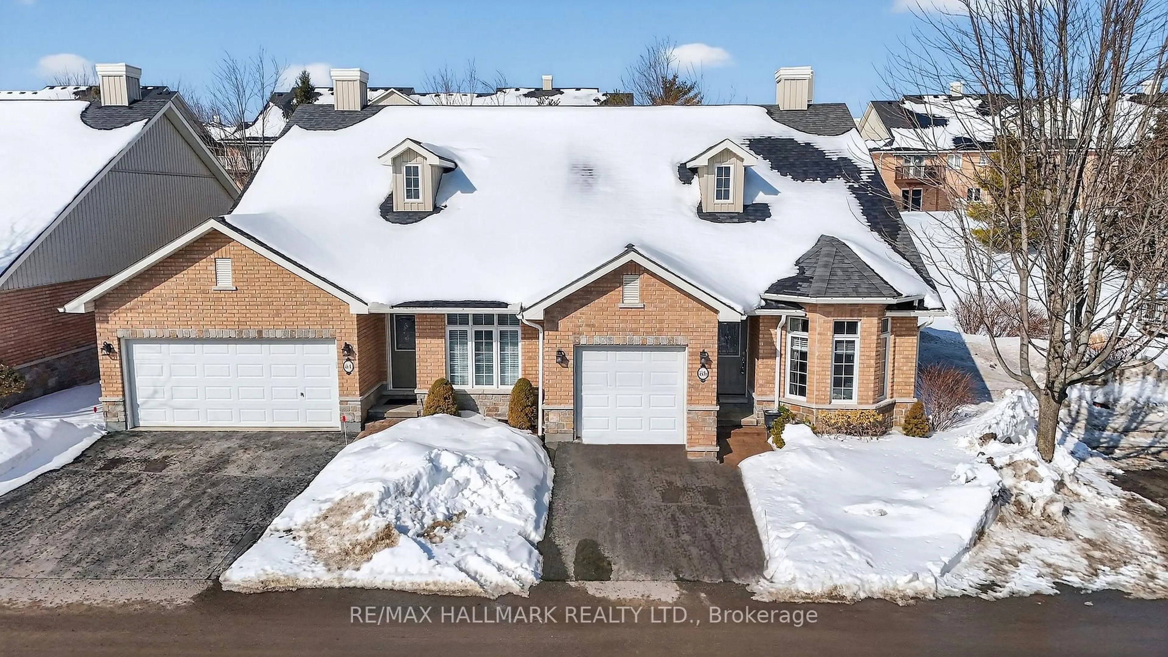 A pic from outside/outdoor area/front of a property/back of a property/a pic from drone, street for 86 VILLAGE Cres #105, Peterborough Ontario K9J 8S7