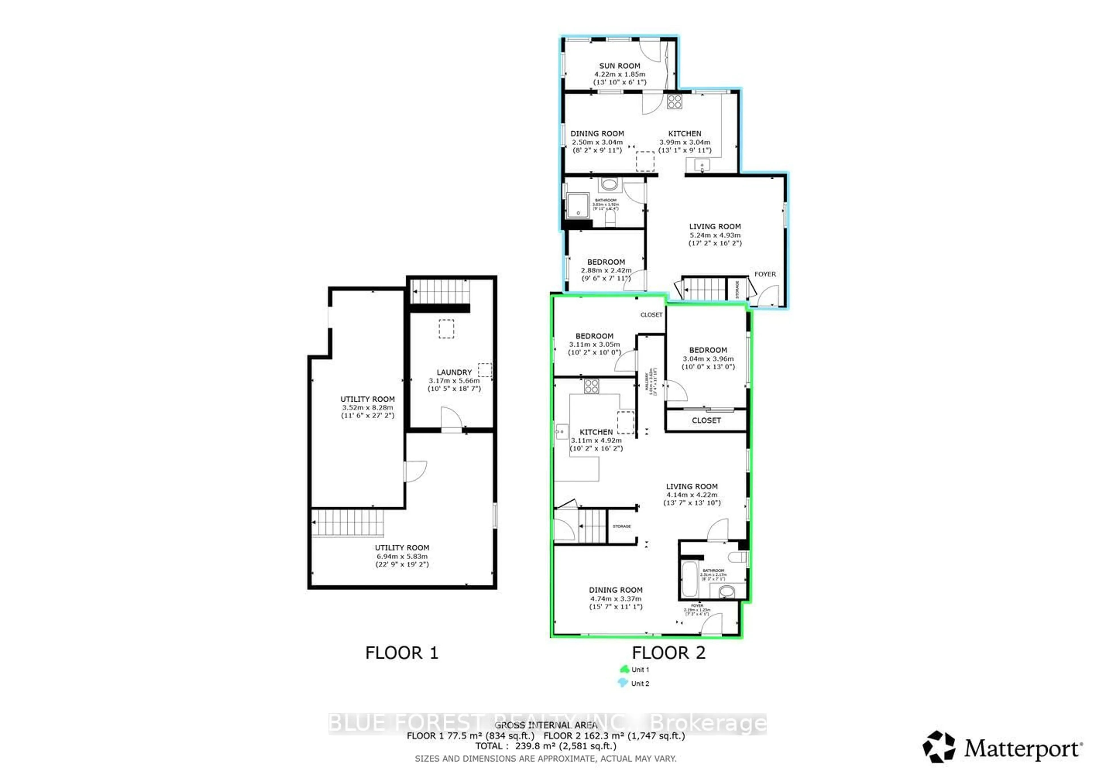Floor plan for 358 Simcoe St, London East Ontario N6B 1J7