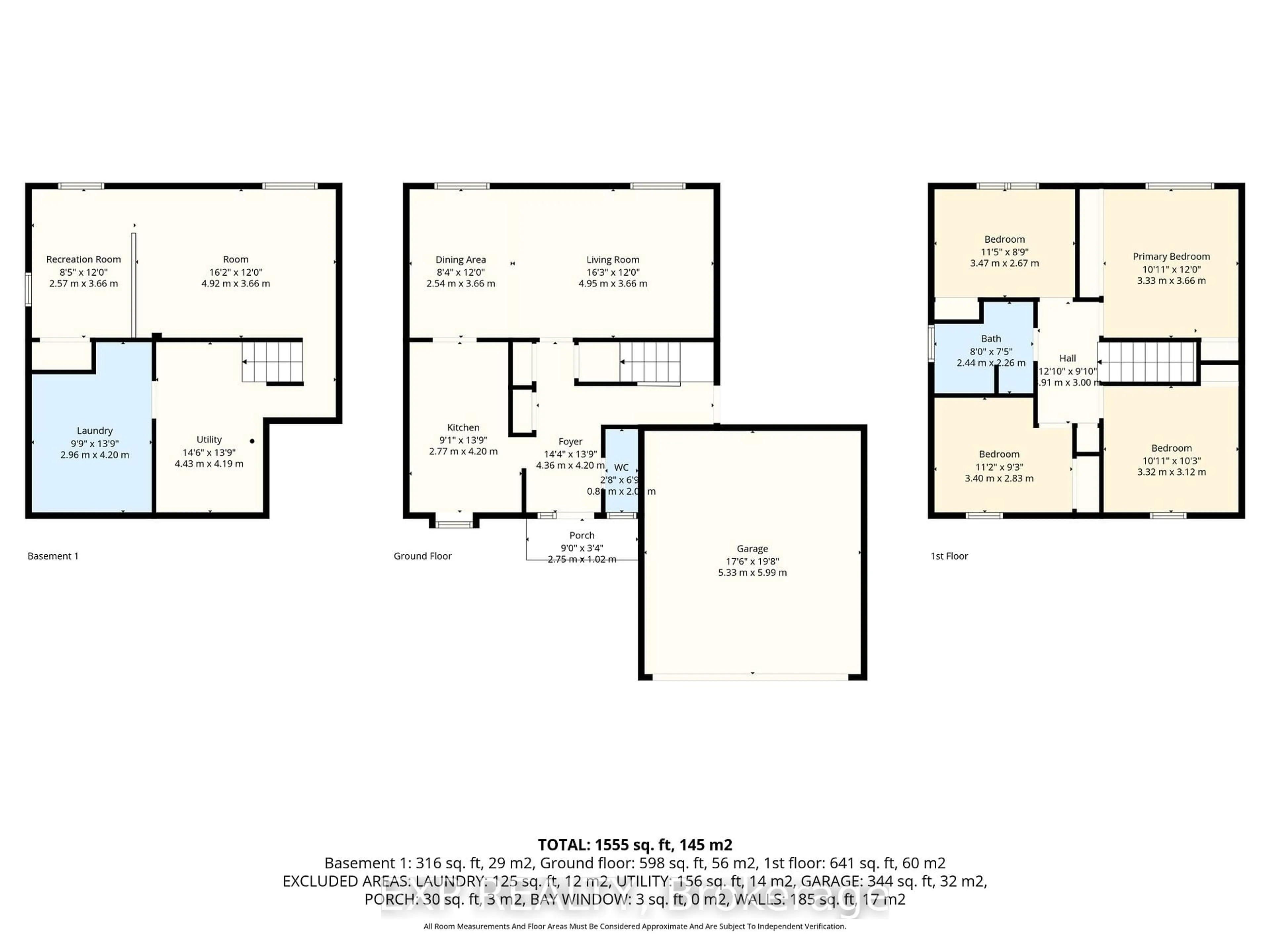 Floor plan for 109 Peacock Blvd, Port Hope Ontario L1A 2X5