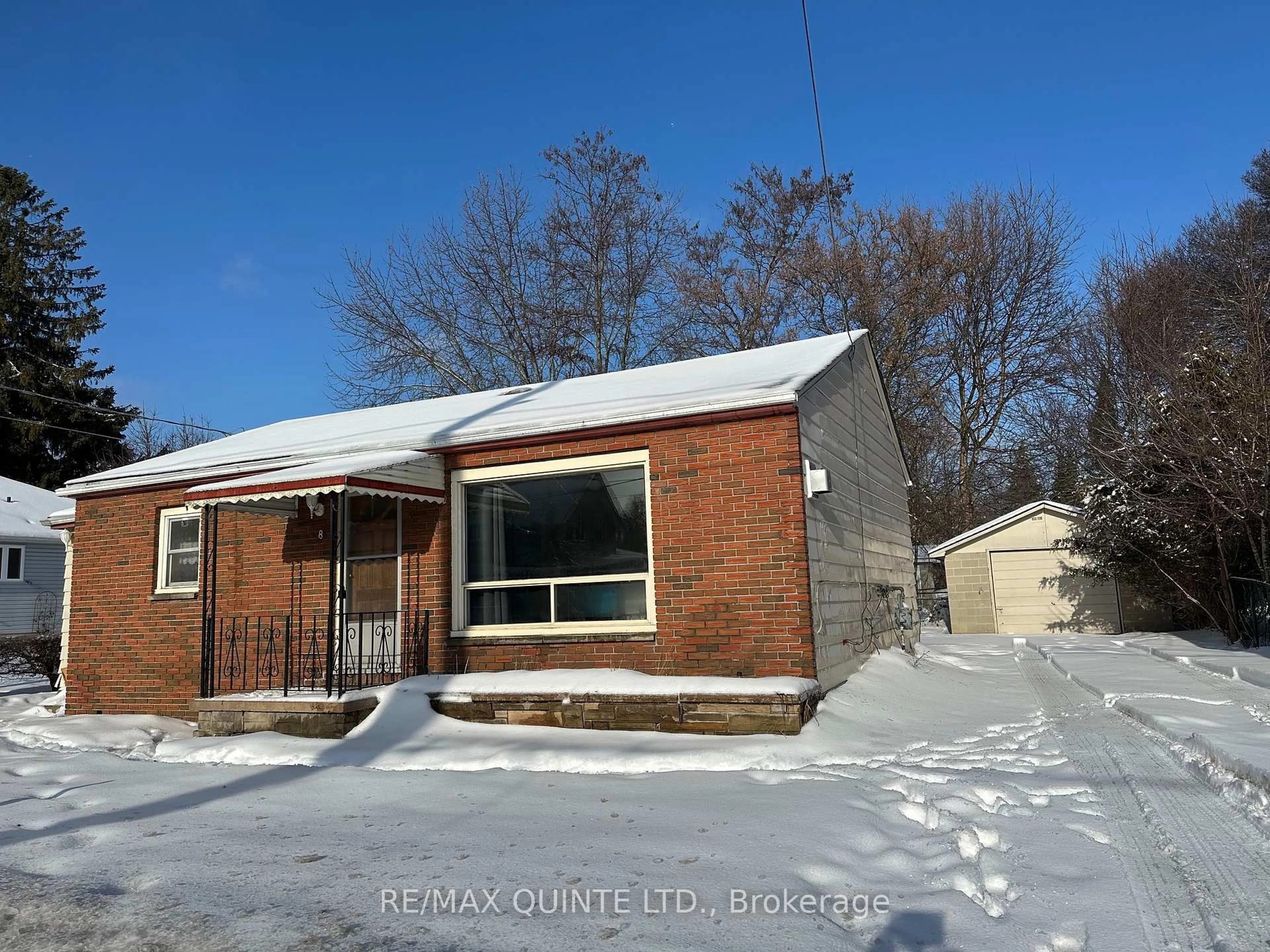 A pic from outside/outdoor area/front of a property/back of a property/a pic from drone, street for 8 Butler St, Brighton Ontario K0K 1H0