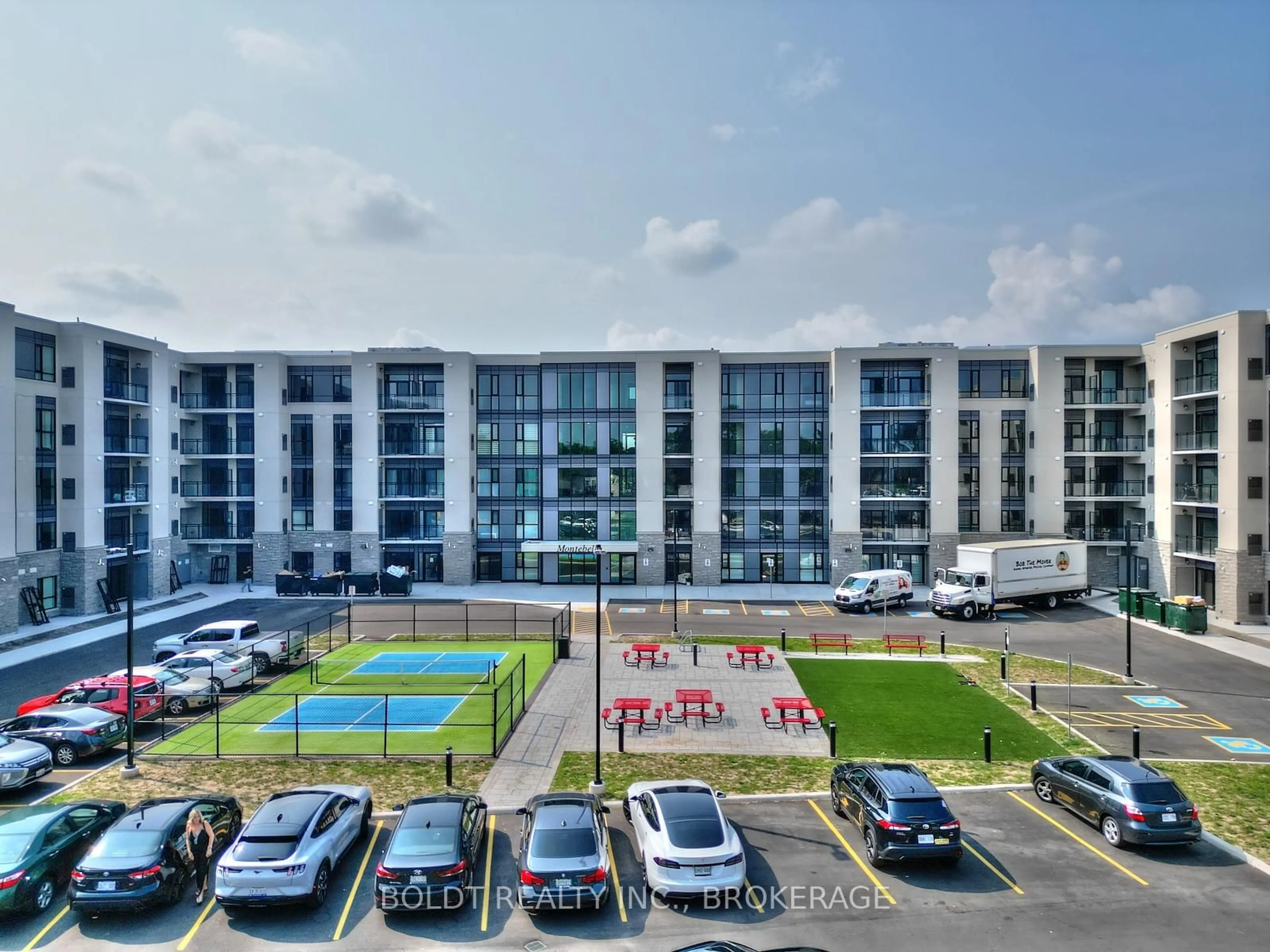 A pic from outside/outdoor area/front of a property/back of a property/a pic from drone, unknown for 50 Herrick Ave #GL 11, St. Catharines Ontario L2P 0G3