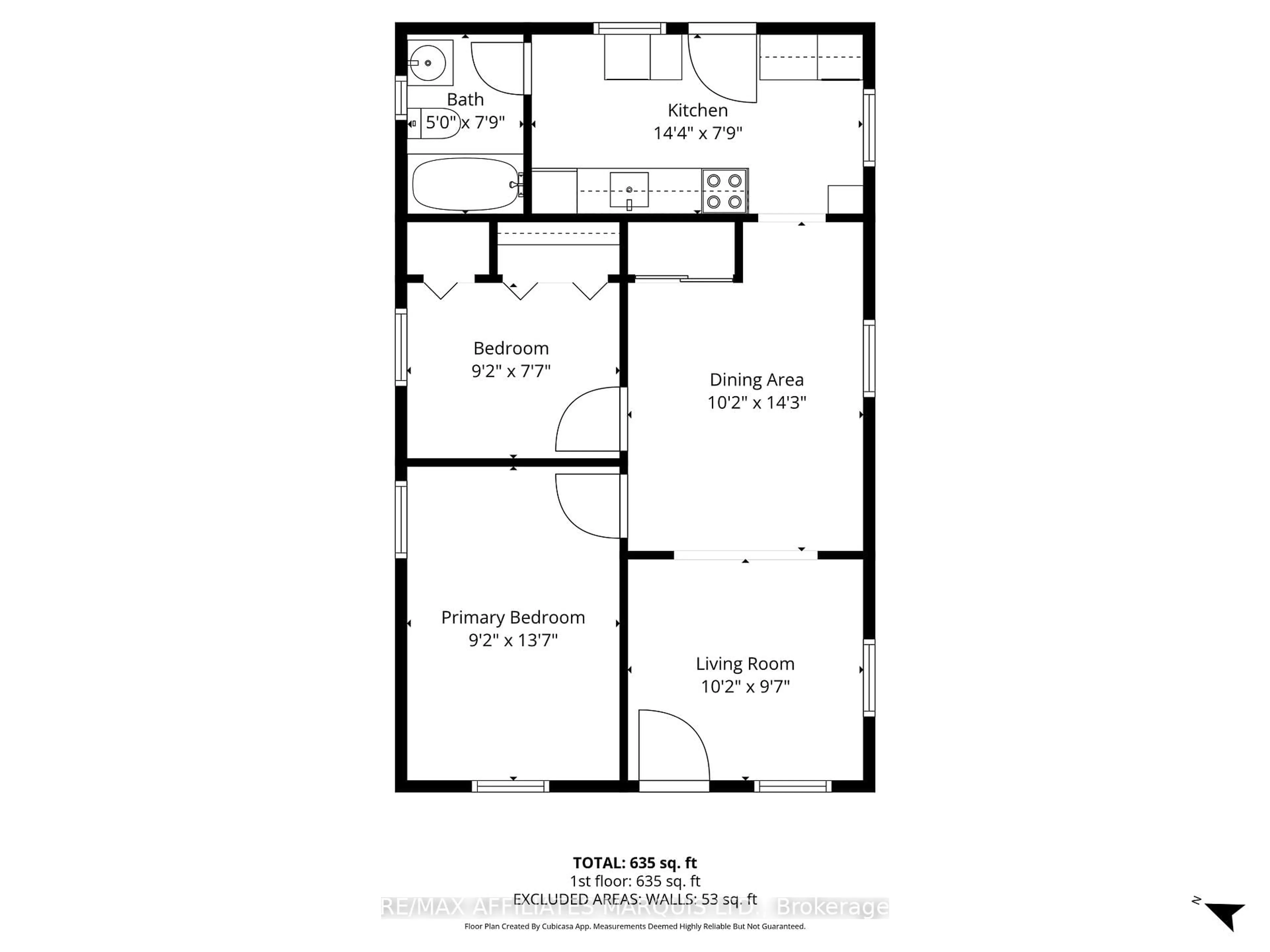 Floor plan for 931 Adolphus St, Cornwall Ontario K6H 3T8