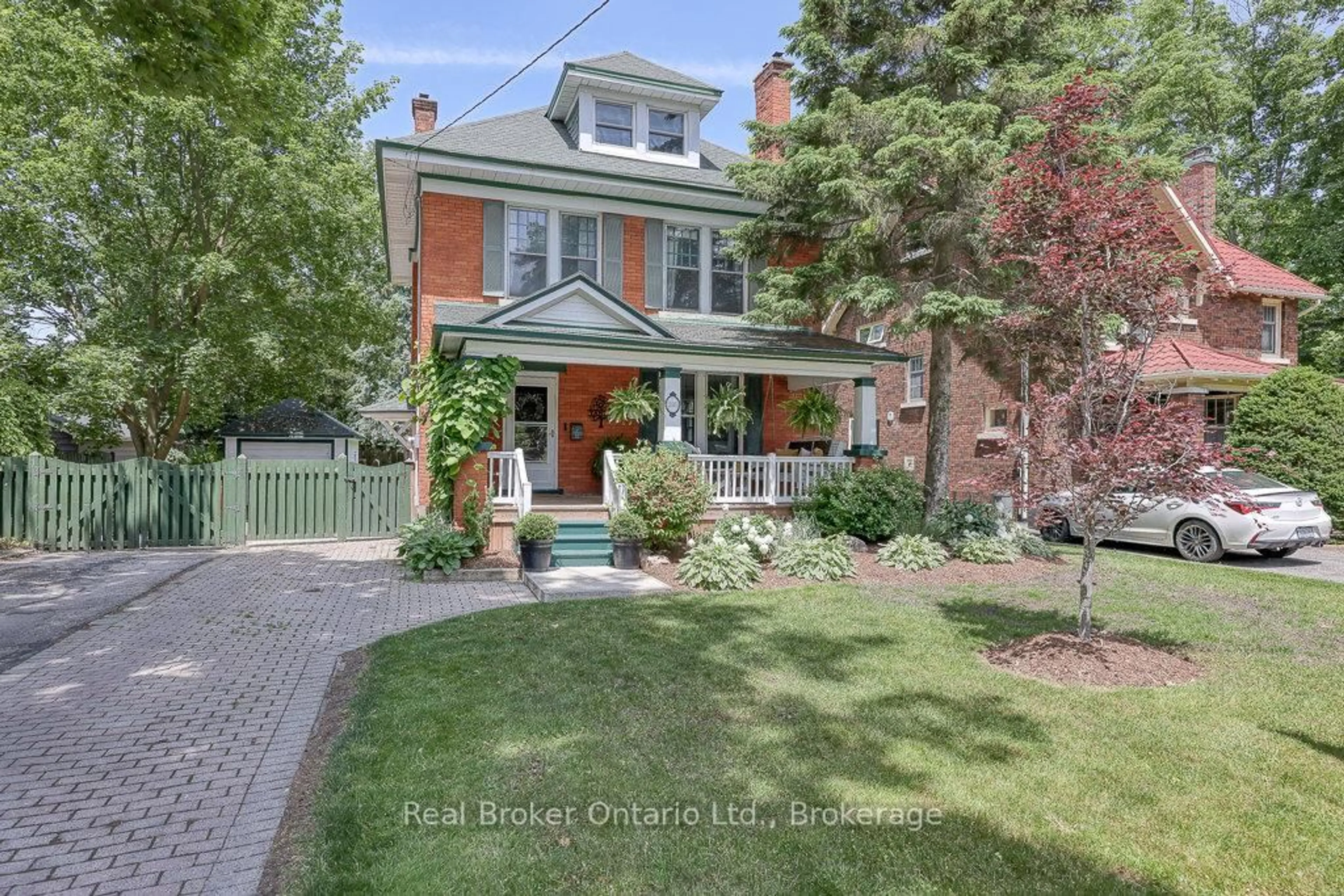 Home with brick exterior material, street for 285 Ingersoll Ave, Woodstock Ontario N4S 4W8