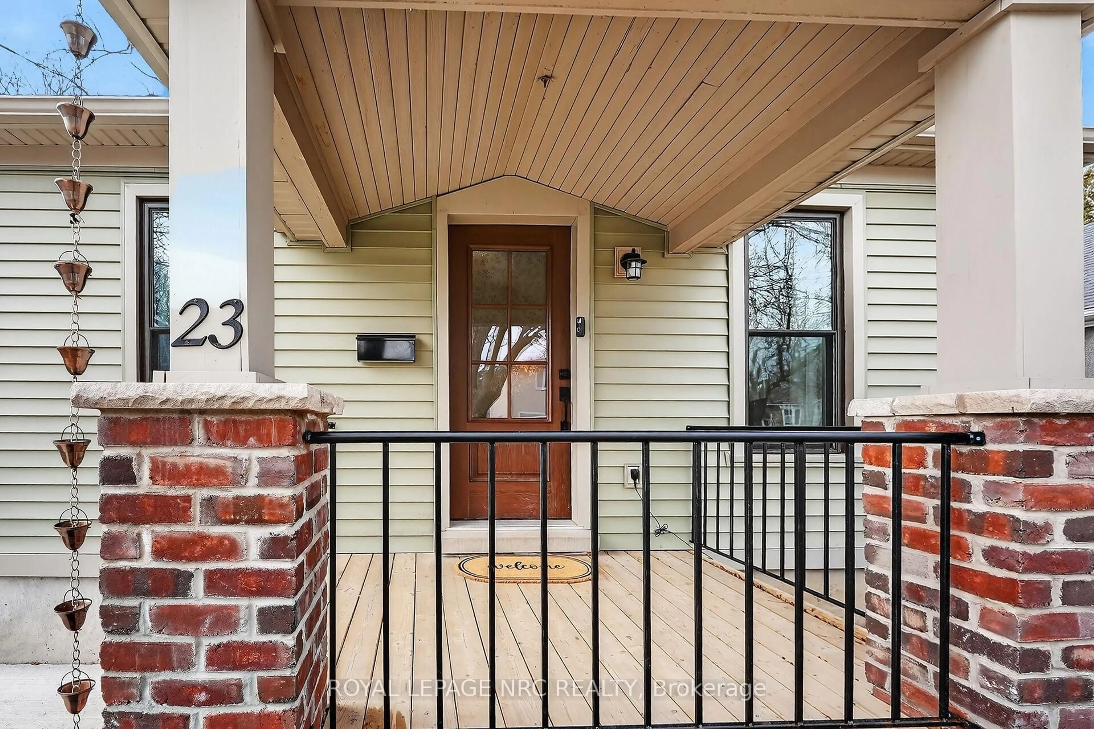 Home with brick exterior material, street for 23 Rodman St, St. Catharines Ontario L2R 5C9