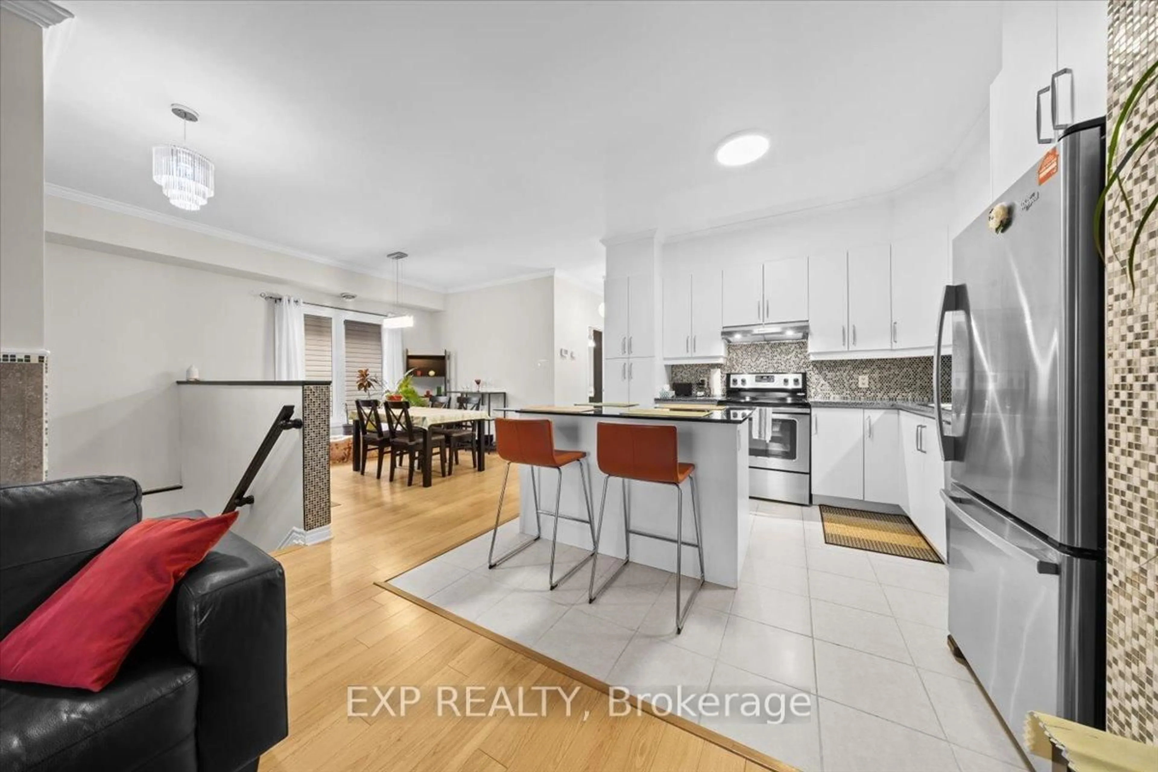 Open concept kitchen, ceramic/tile floor for 191 Bourdeau Blvd #3, The Nation Ontario K0A 2M0