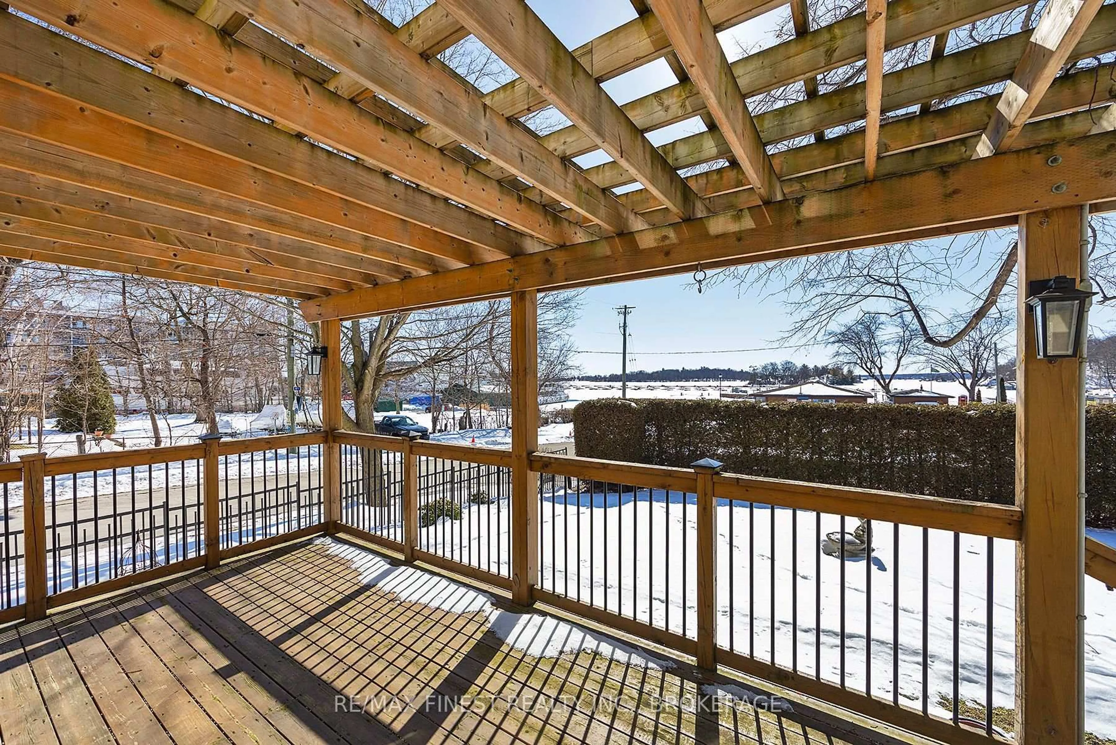 Patio, water/lake/river/ocean view for 80 Market St, Gananoque Ontario K7G 2M3