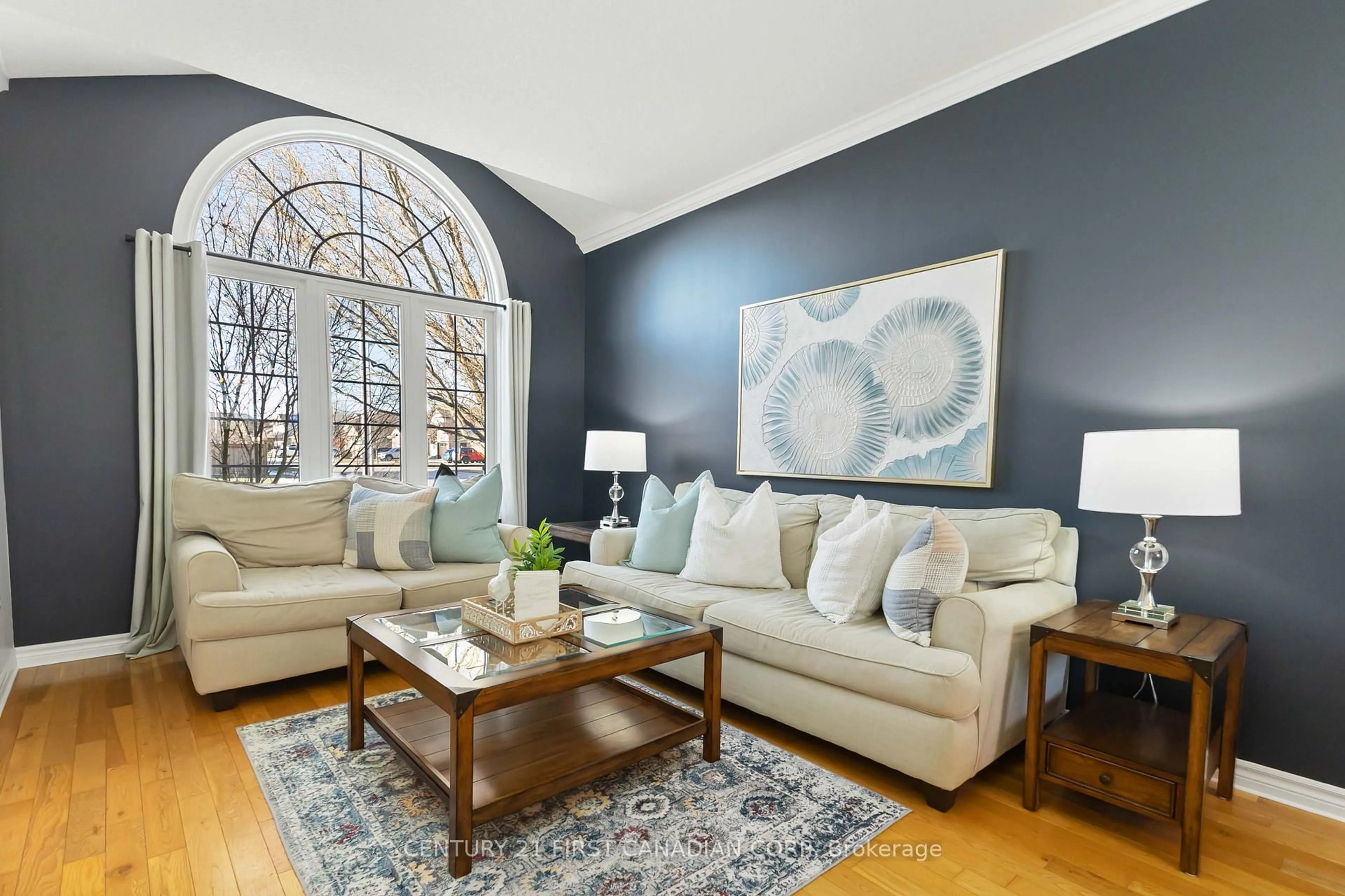 Living room with furniture, unknown for 1 Watson Cres, Central Elgin Ontario N5P 4P5