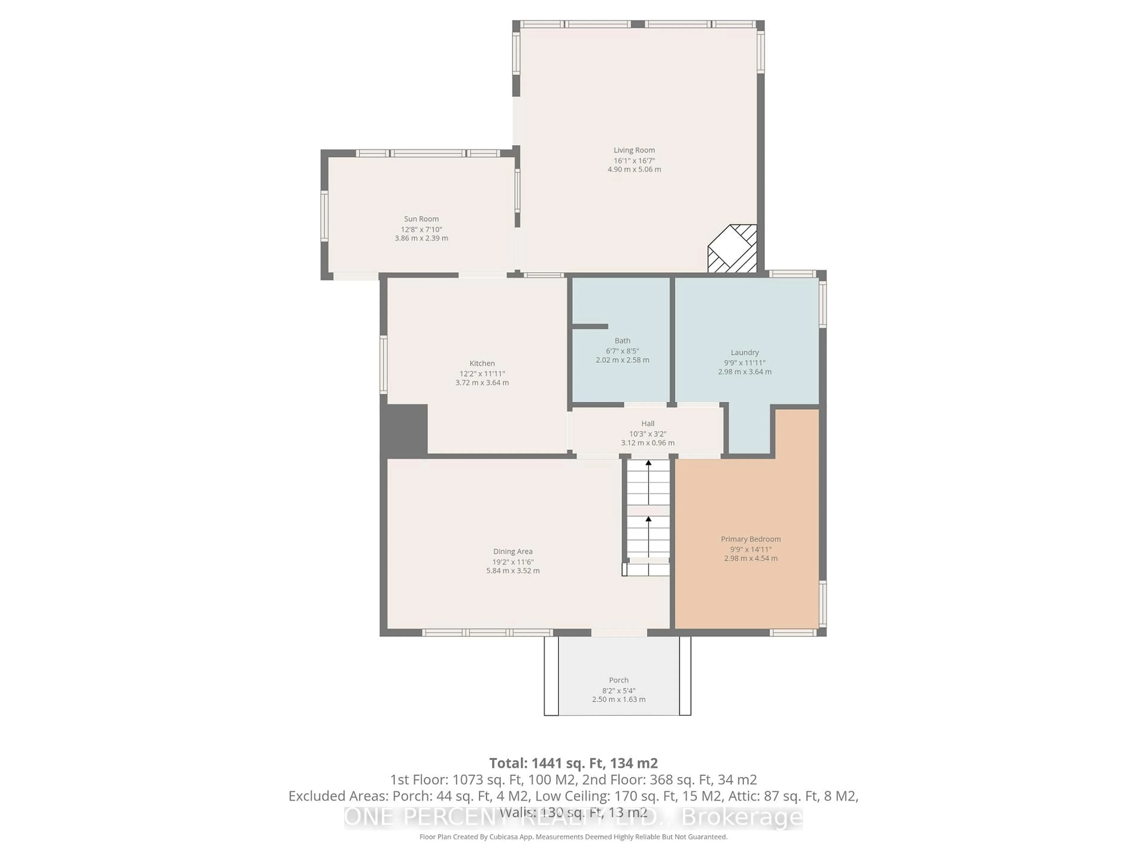 Floor plan for 18 STANLEY St, Prince Edward County Ontario K0K 1G0
