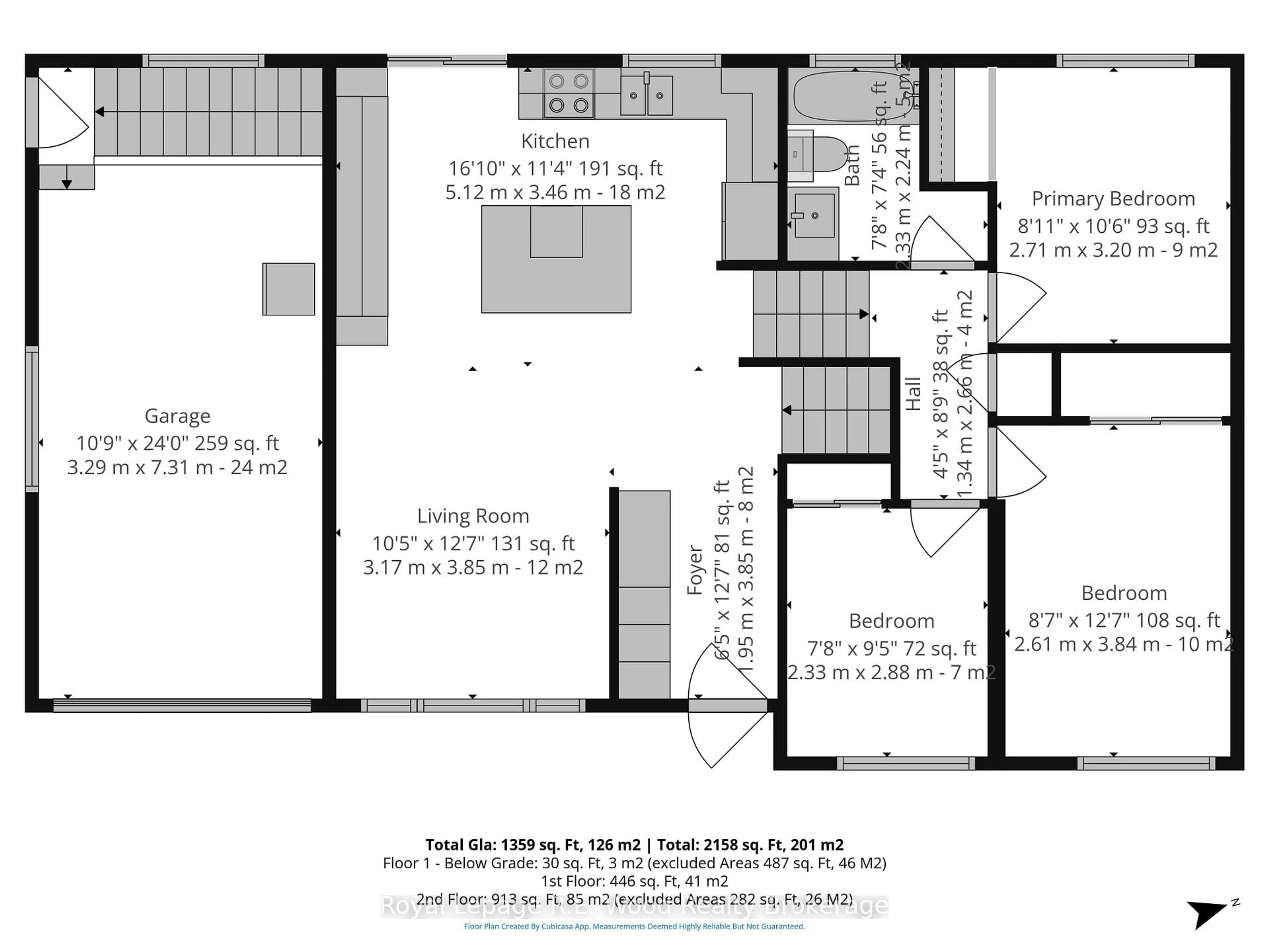 Floor plan for 11 GLENWOOD Rd, Ingersoll Ontario N5C 3N7