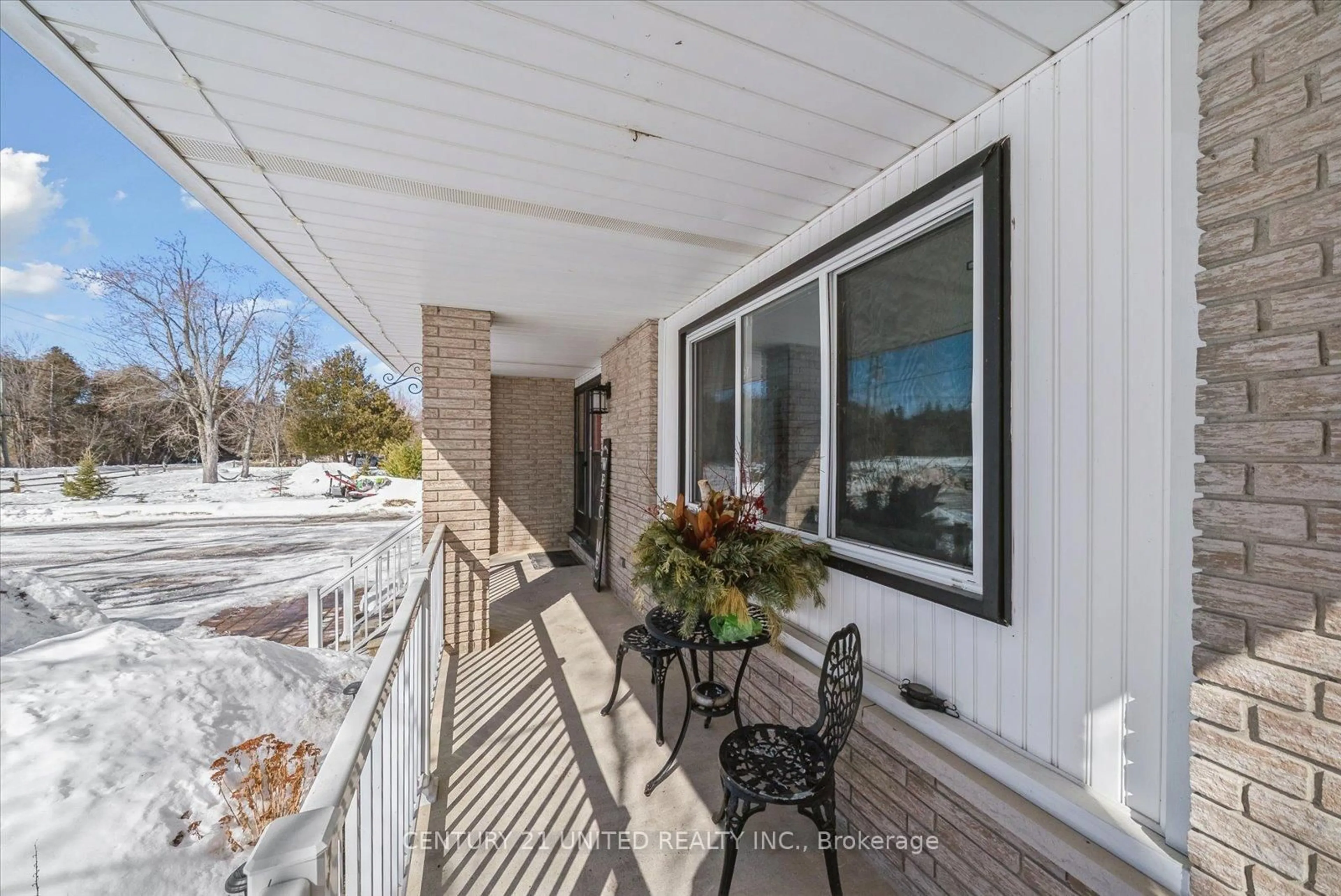 Patio, water/lake/river/ocean view for 1585 County Rd 4, Douro-Dummer Ontario K0L 3A0