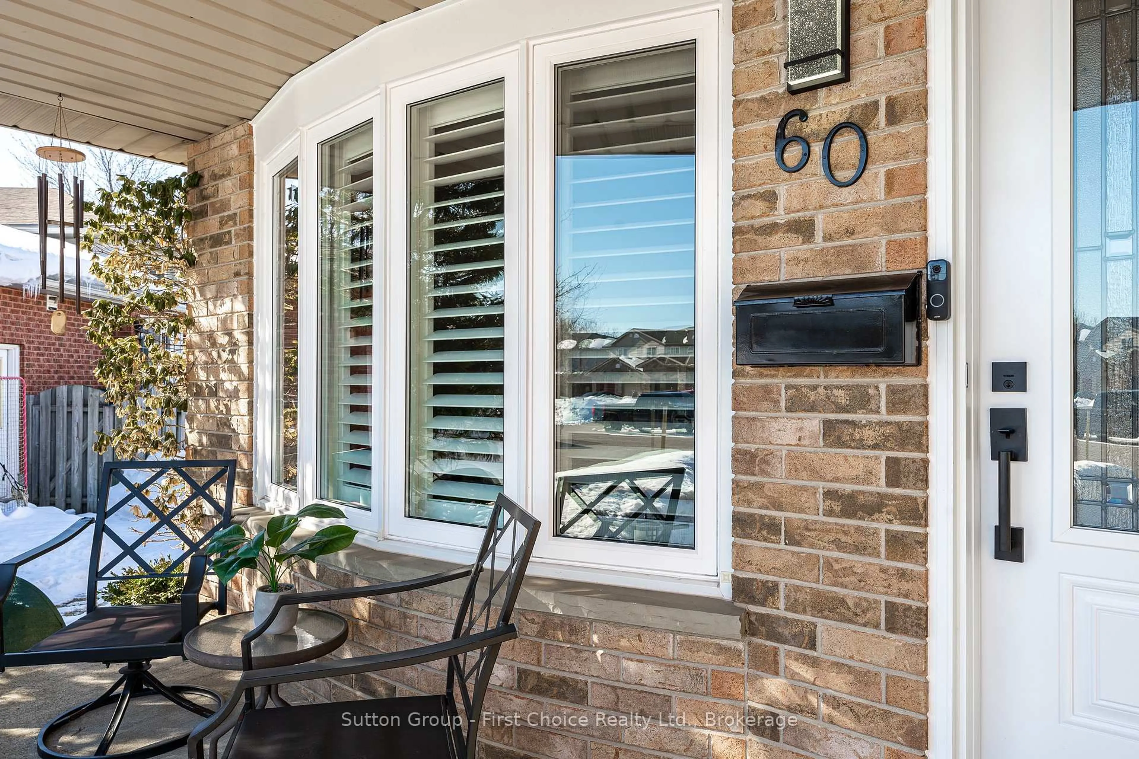 Home with brick exterior material, street for 60 Bell Crt, Stratford Ontario N5A 7W8