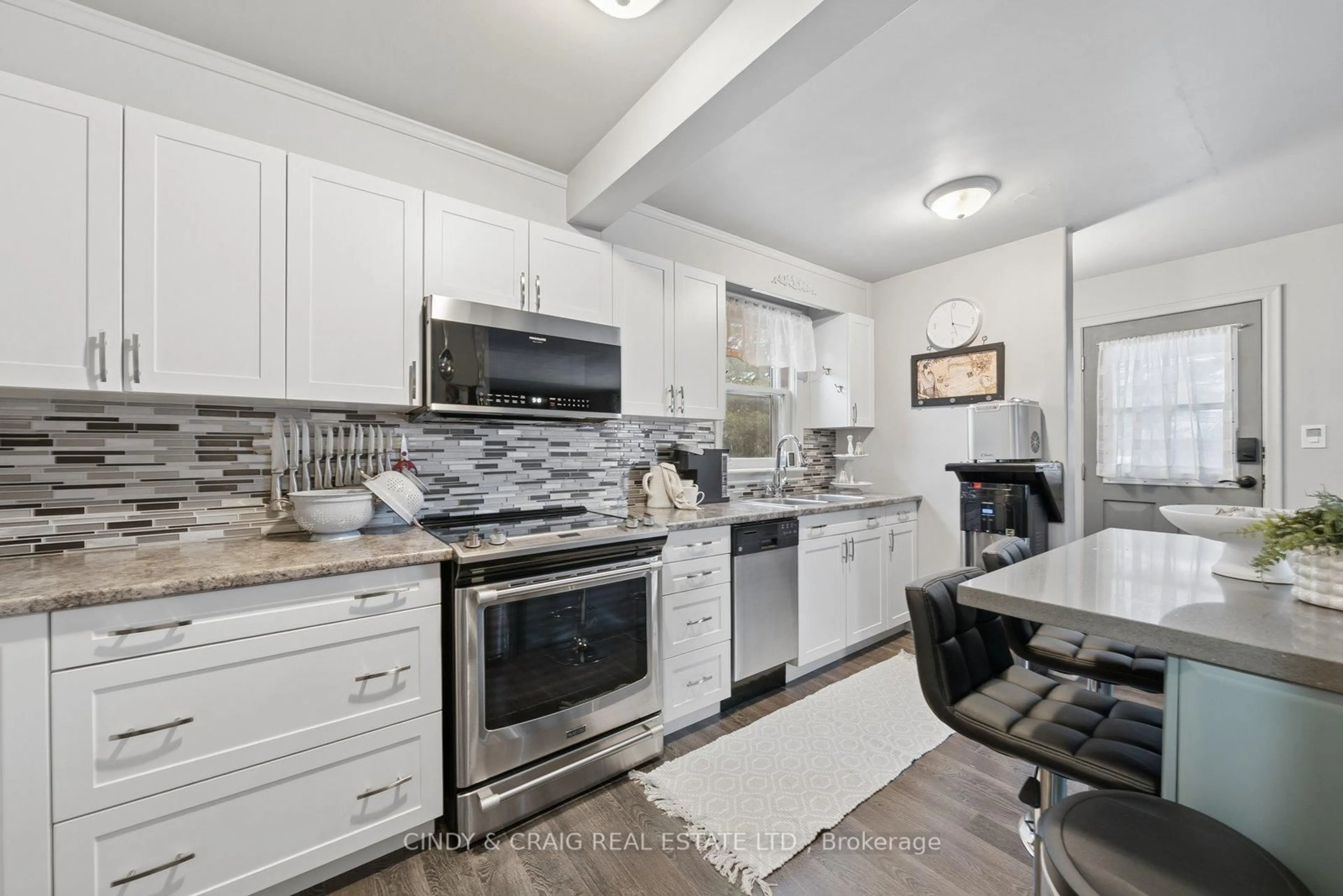 Open concept kitchen, ceramic/tile floor for 4078 County 45 Rd, Hamilton Township Ontario K9A 4J9