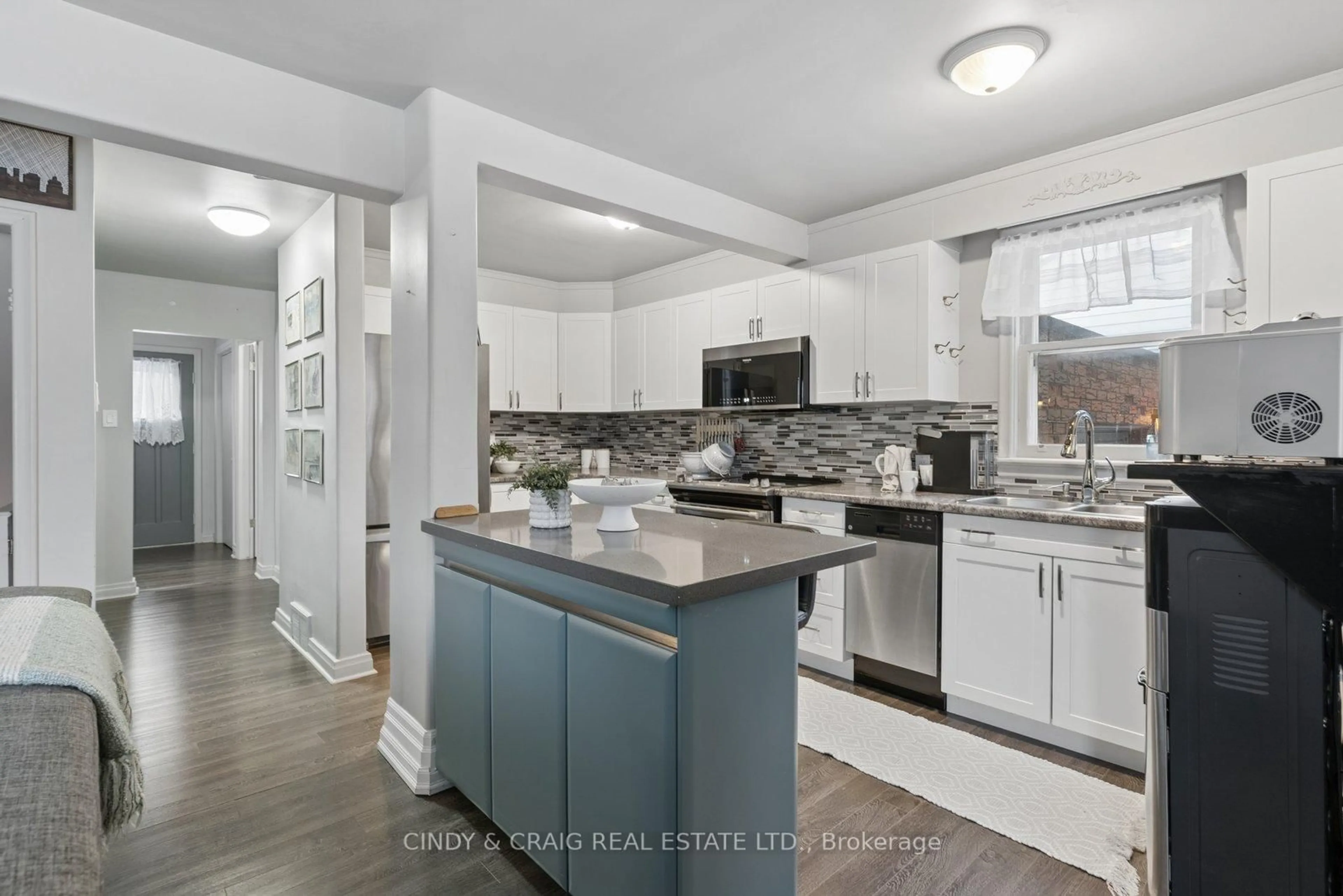 Open concept kitchen, ceramic/tile floor for 4078 County 45 Rd, Hamilton Township Ontario K9A 4J9