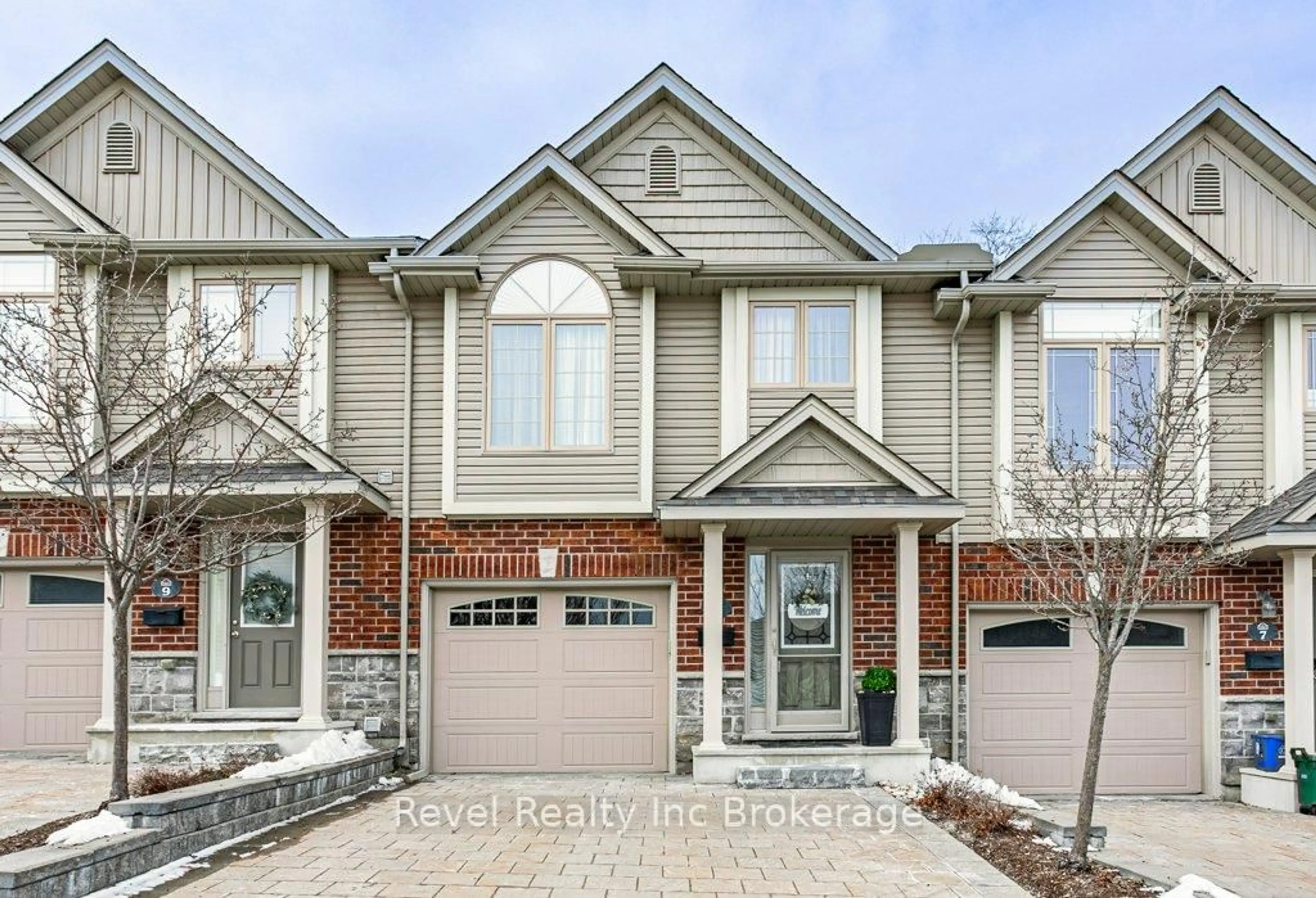Home with brick exterior material, street for 176 Ferguson Dr #8, Woodstock Ontario N4V 0C6