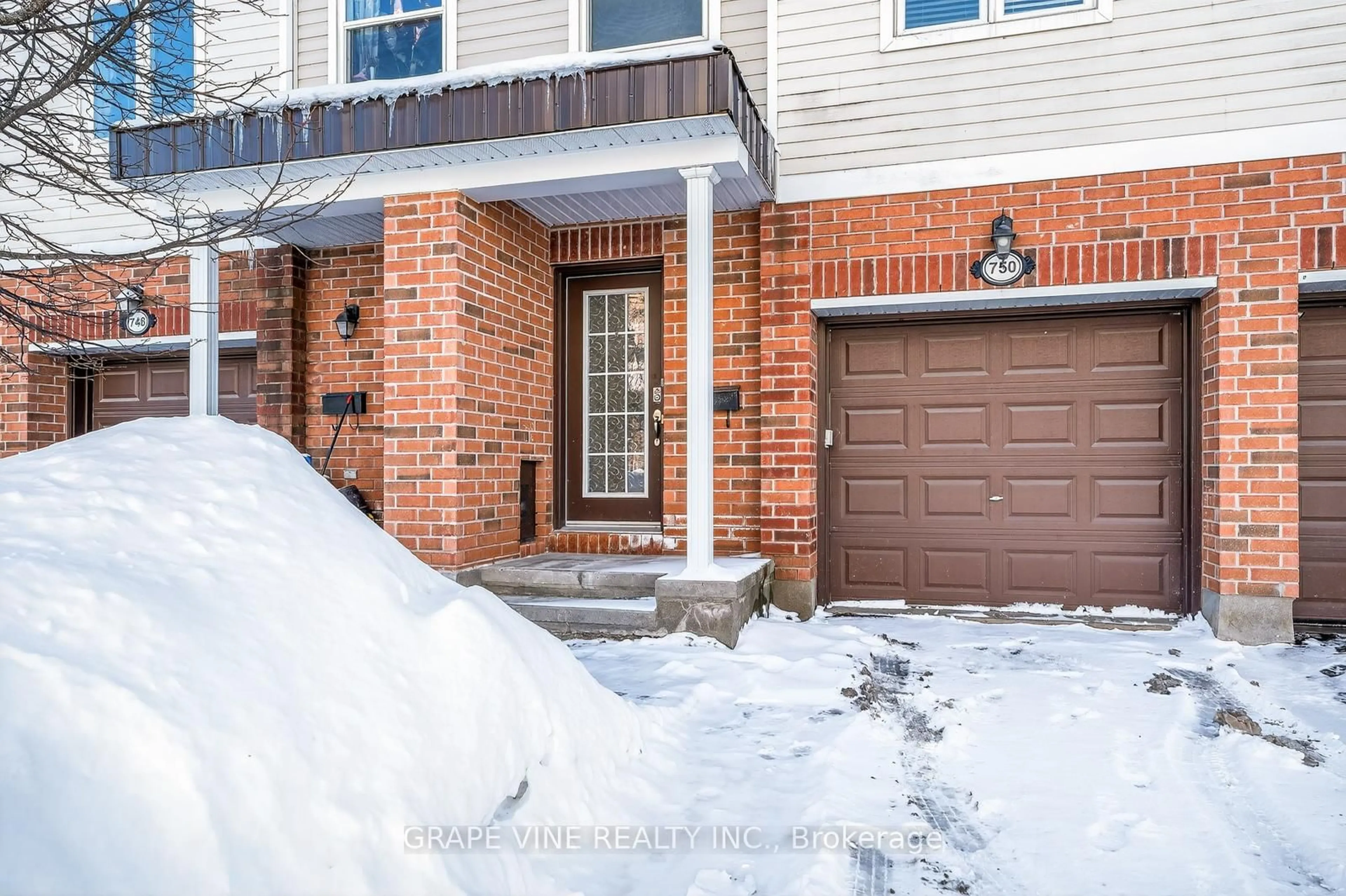 Home with brick exterior material, street for 750 Sanibel Private, Ottawa Ontario K2H 0A8