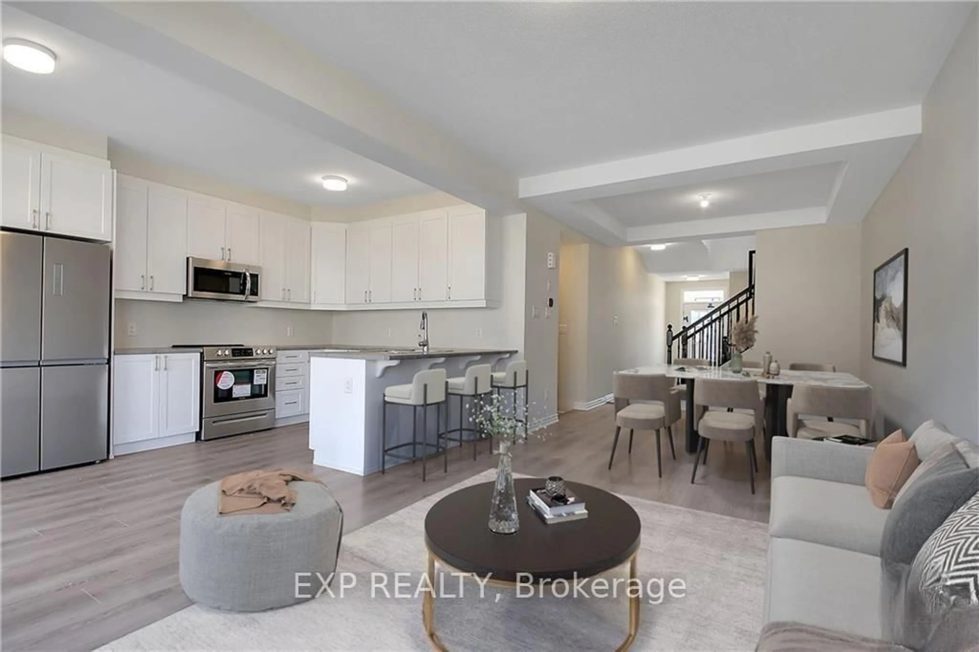 Open concept kitchen, ceramic/tile floor for 305 Cornflower Row, Richmond Ontario K0A 2Z0