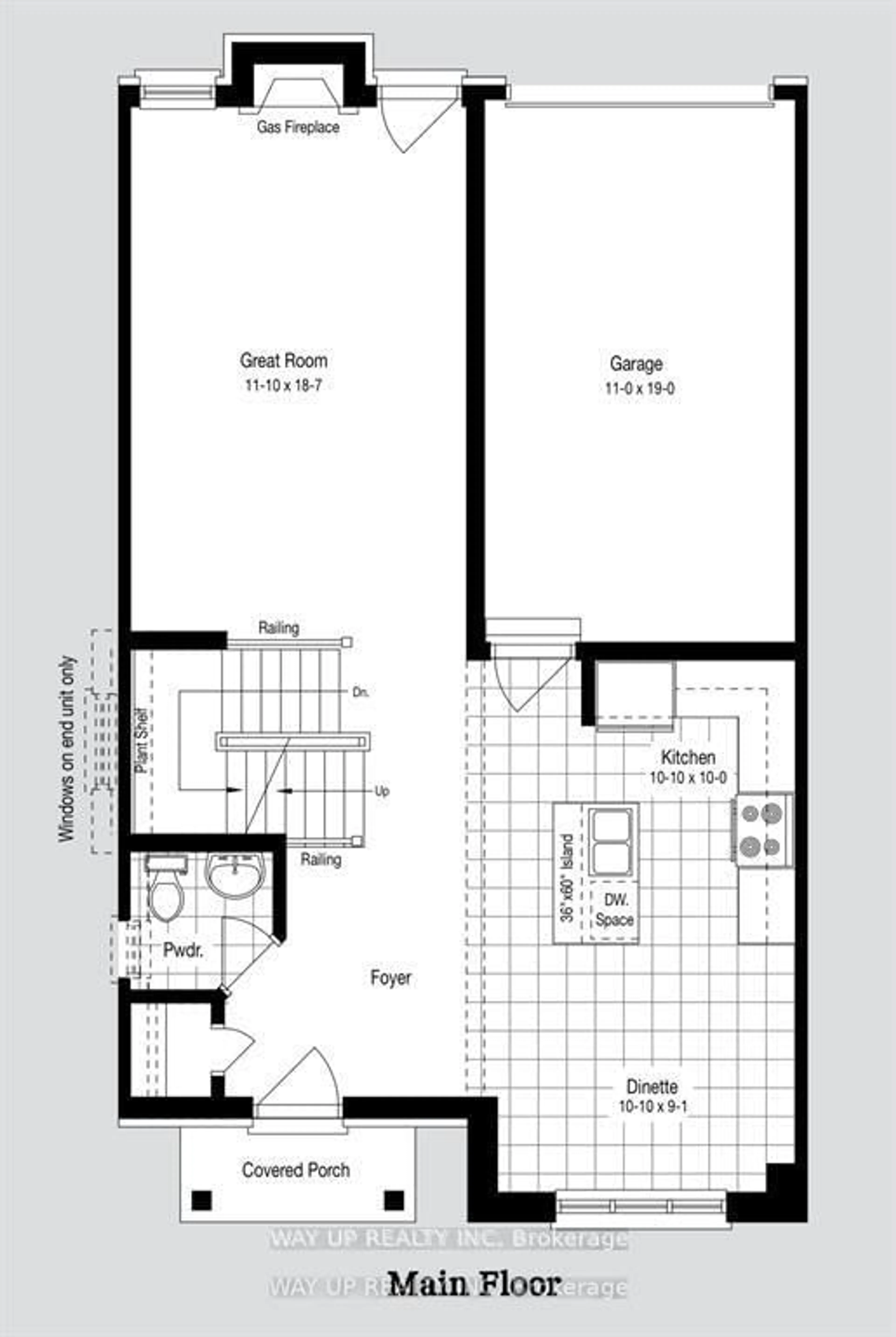 Floor plan for 299 Callaway Rd, London North Ontario N6G 0N8
