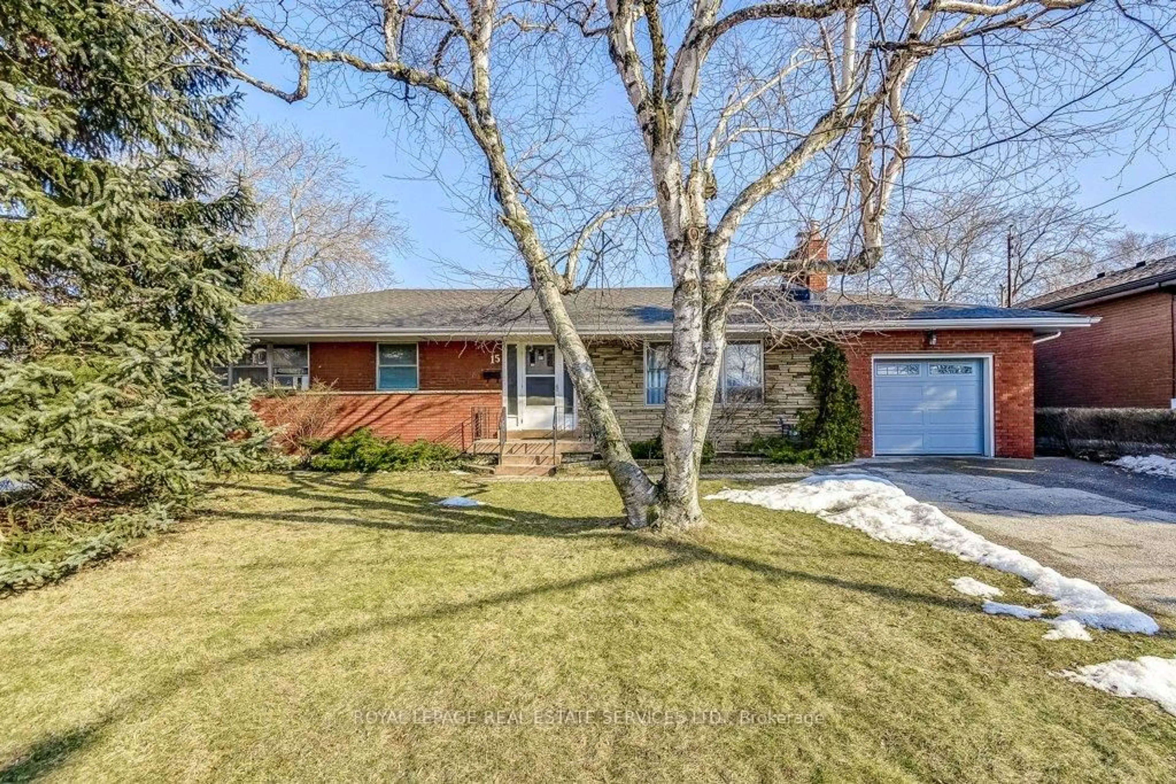 Home with brick exterior material, street for 15 Loma Dr, Hamilton Ontario L8G 2W6