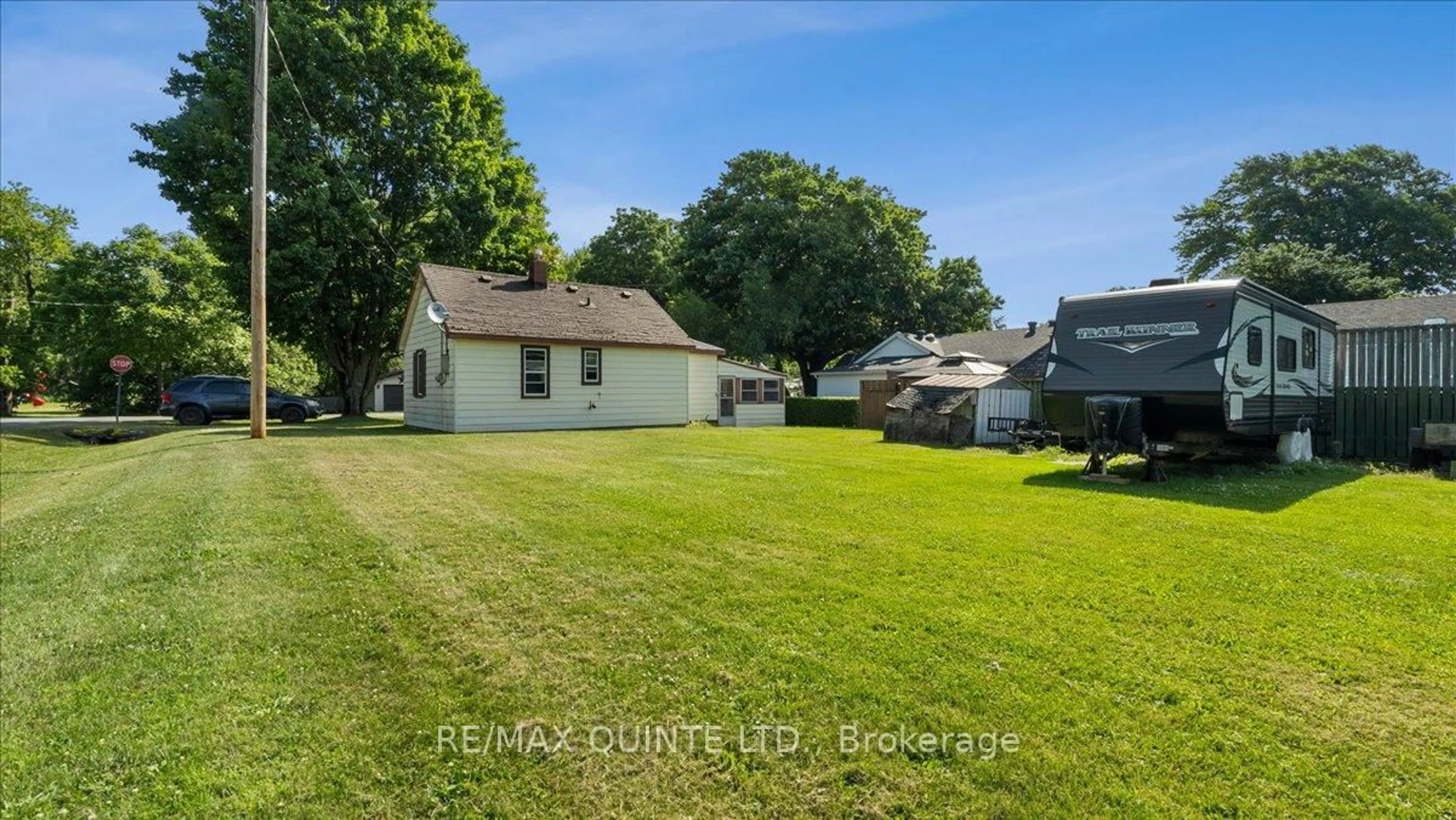 A pic from outside/outdoor area/front of a property/back of a property/a pic from drone, unknown for 23 Fawcett Ave, Prince Edward County Ontario K0K 2T0