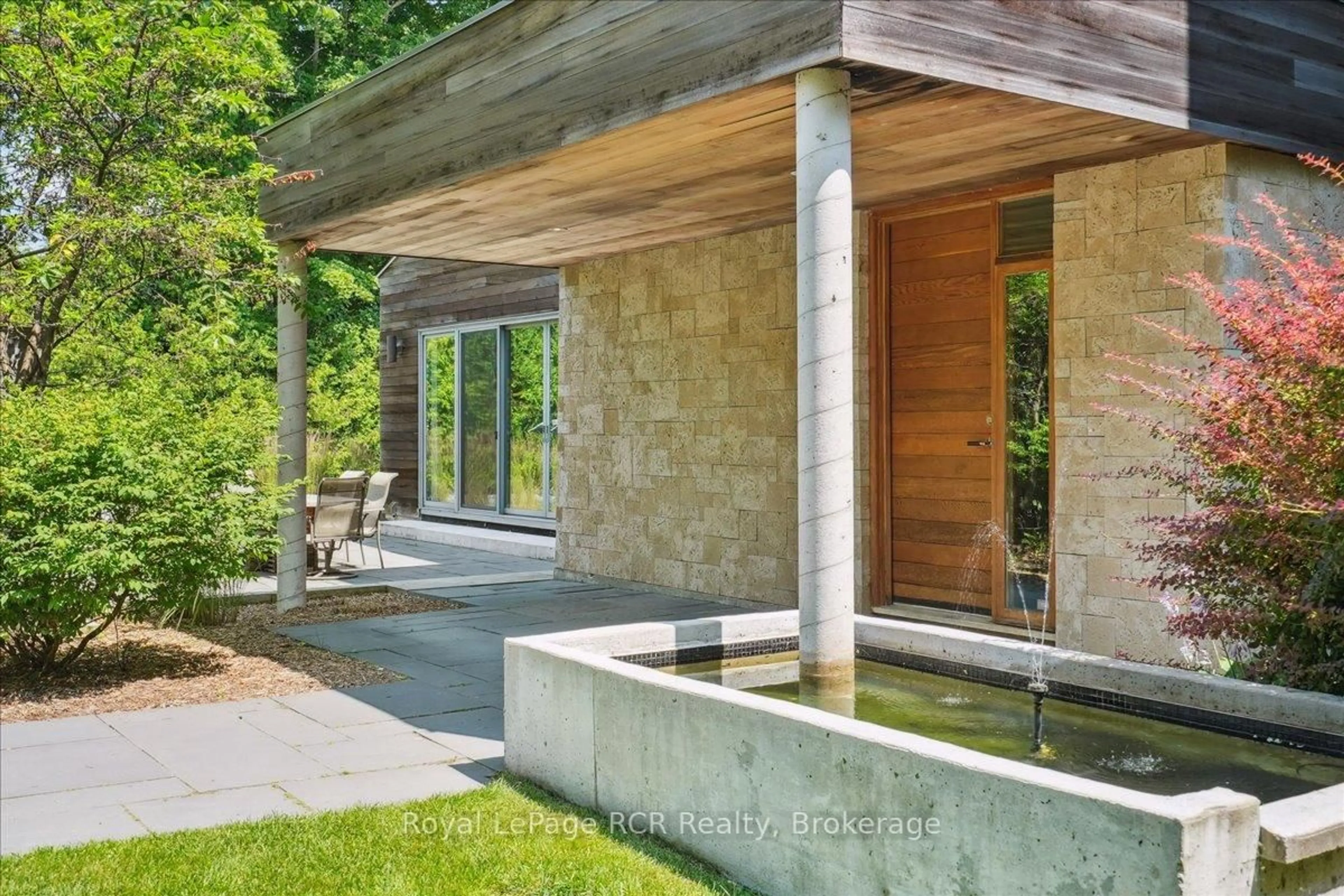 Contemporary bathroom, cement floor for 20 Everett Rd, South Bruce Peninsula Ontario N0H 2T0
