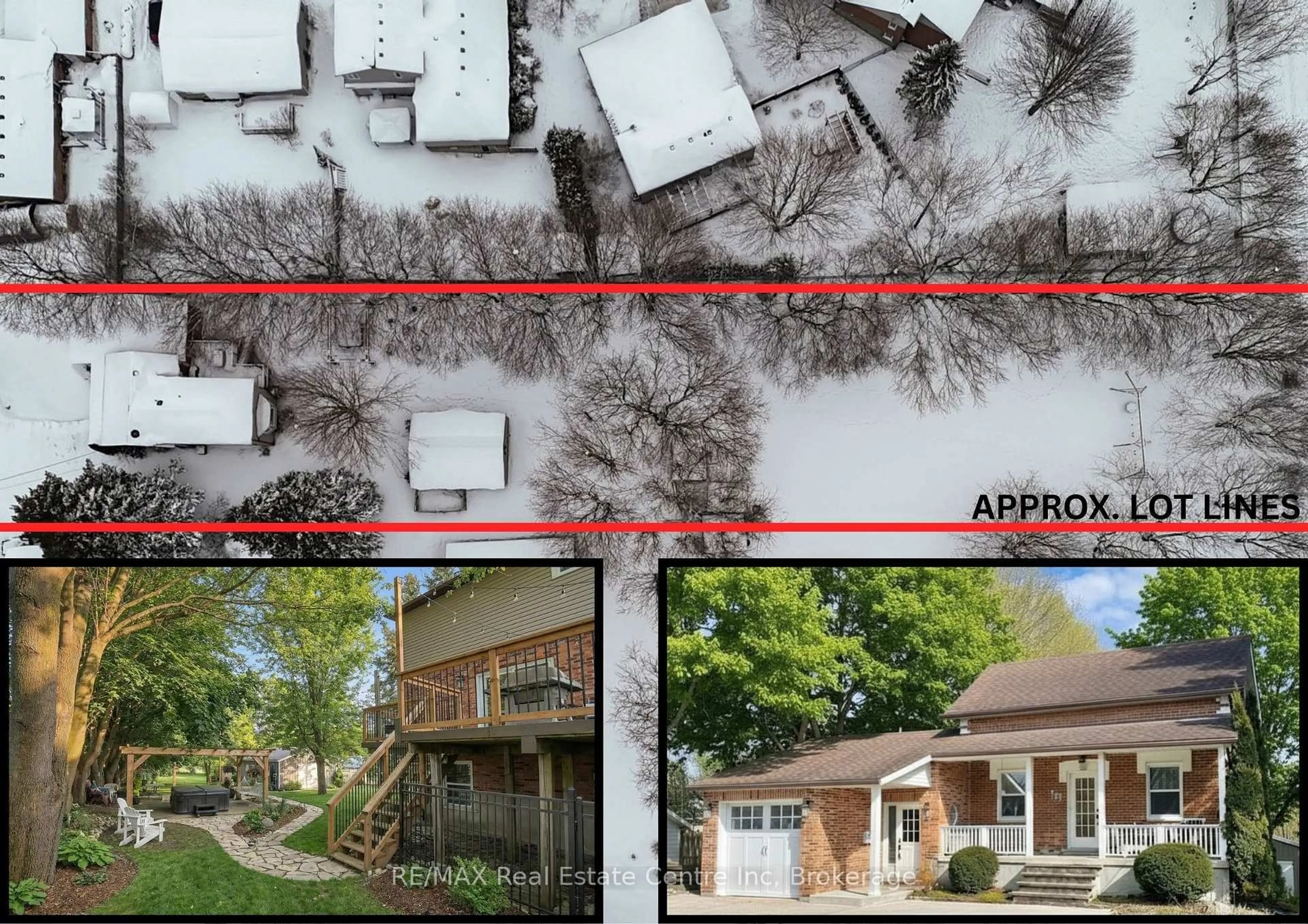A pic from outside/outdoor area/front of a property/back of a property/a pic from drone, street for 261 Colborne St, Centre Wellington Ontario N0B 1S0