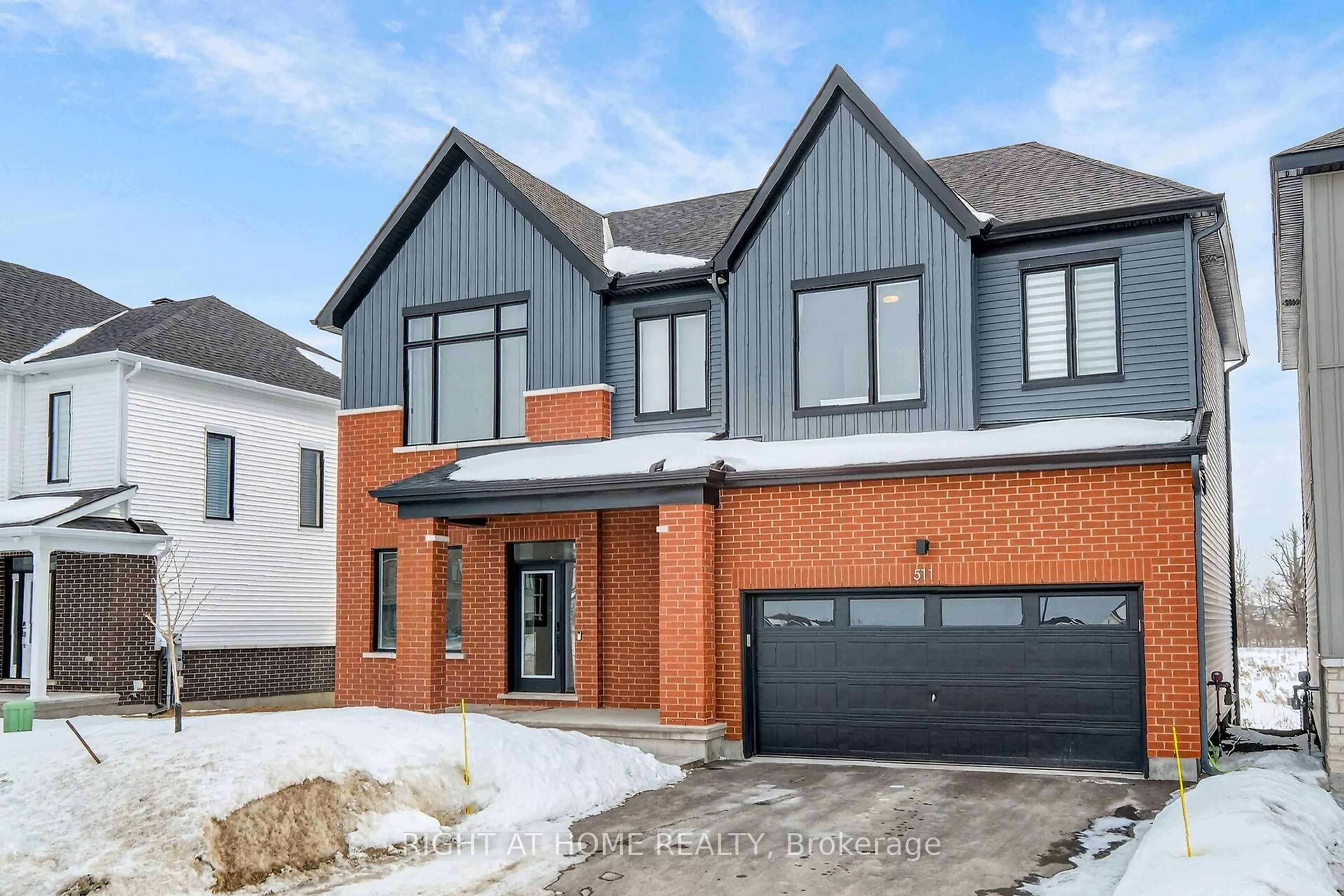 Home with brick exterior material, street for 511 Elation Hts, Barrhaven Ontario K2J 7M7