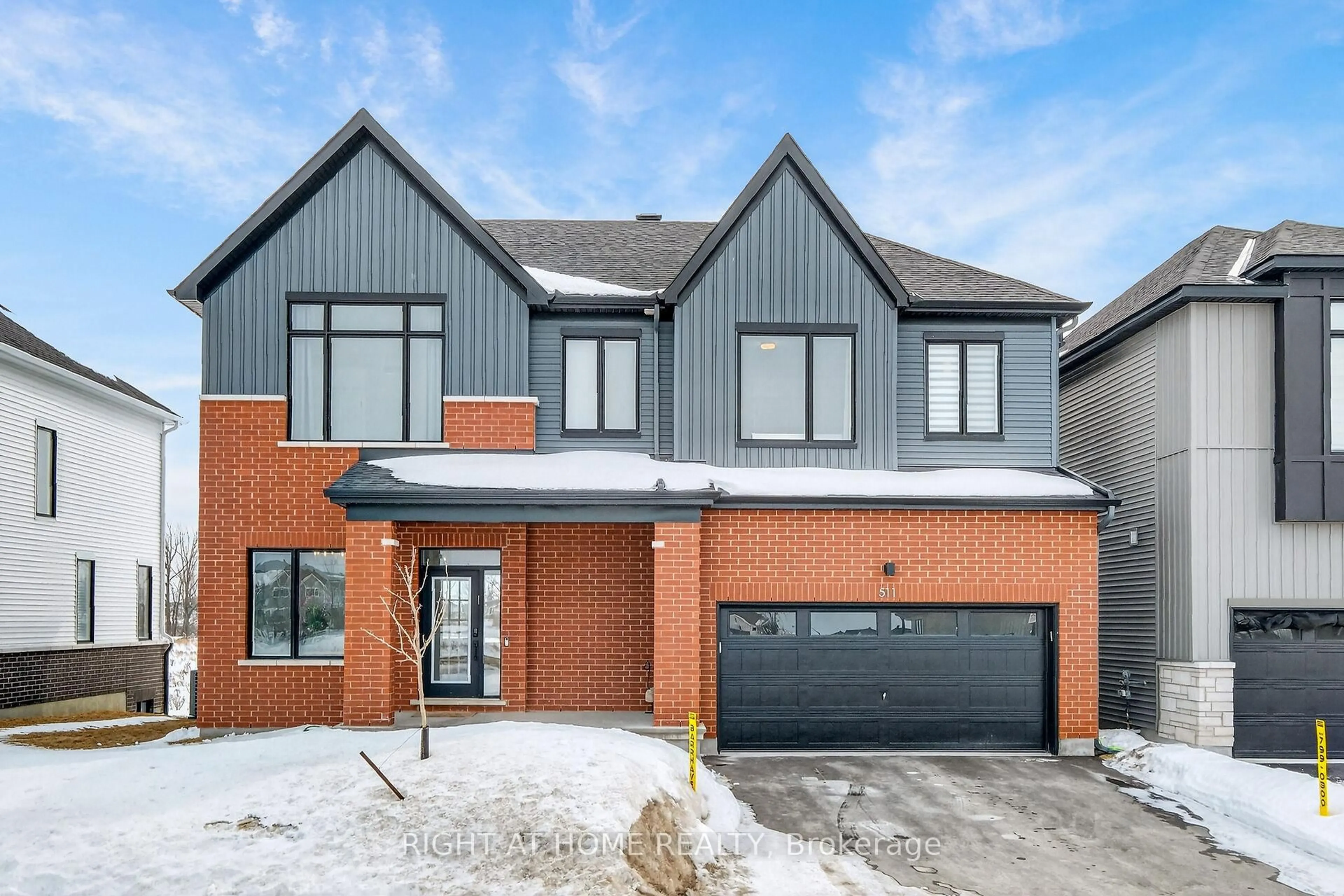 Home with brick exterior material, street for 511 Elation Hts, Barrhaven Ontario K2J 7M7