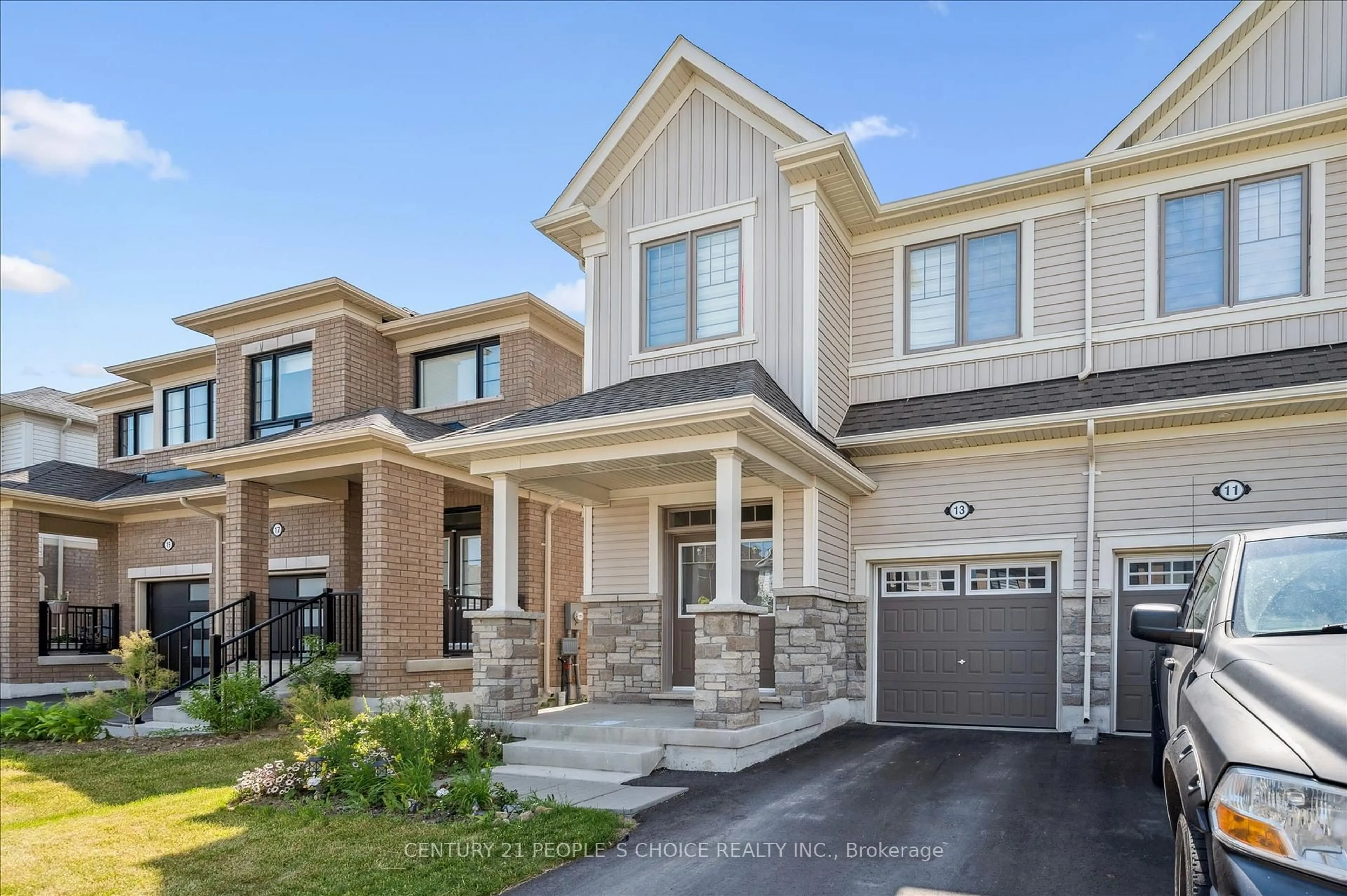 Home with brick exterior material, street for 13 Povey Rd, Centre Wellington Ontario N1M 2W3