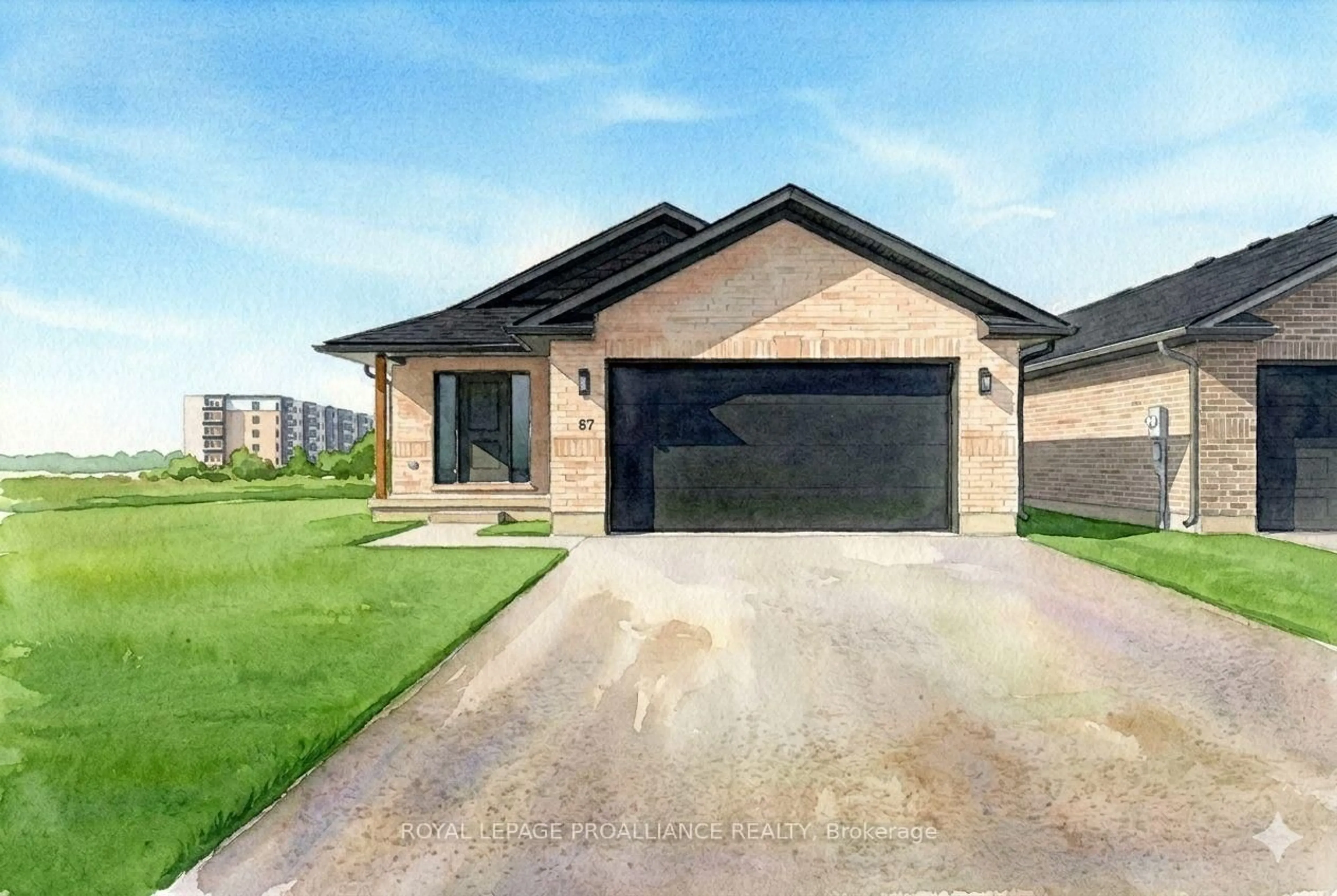 Home with brick exterior material, street for 87 Hastings Park Dr, Belleville Ontario K8P 0J1