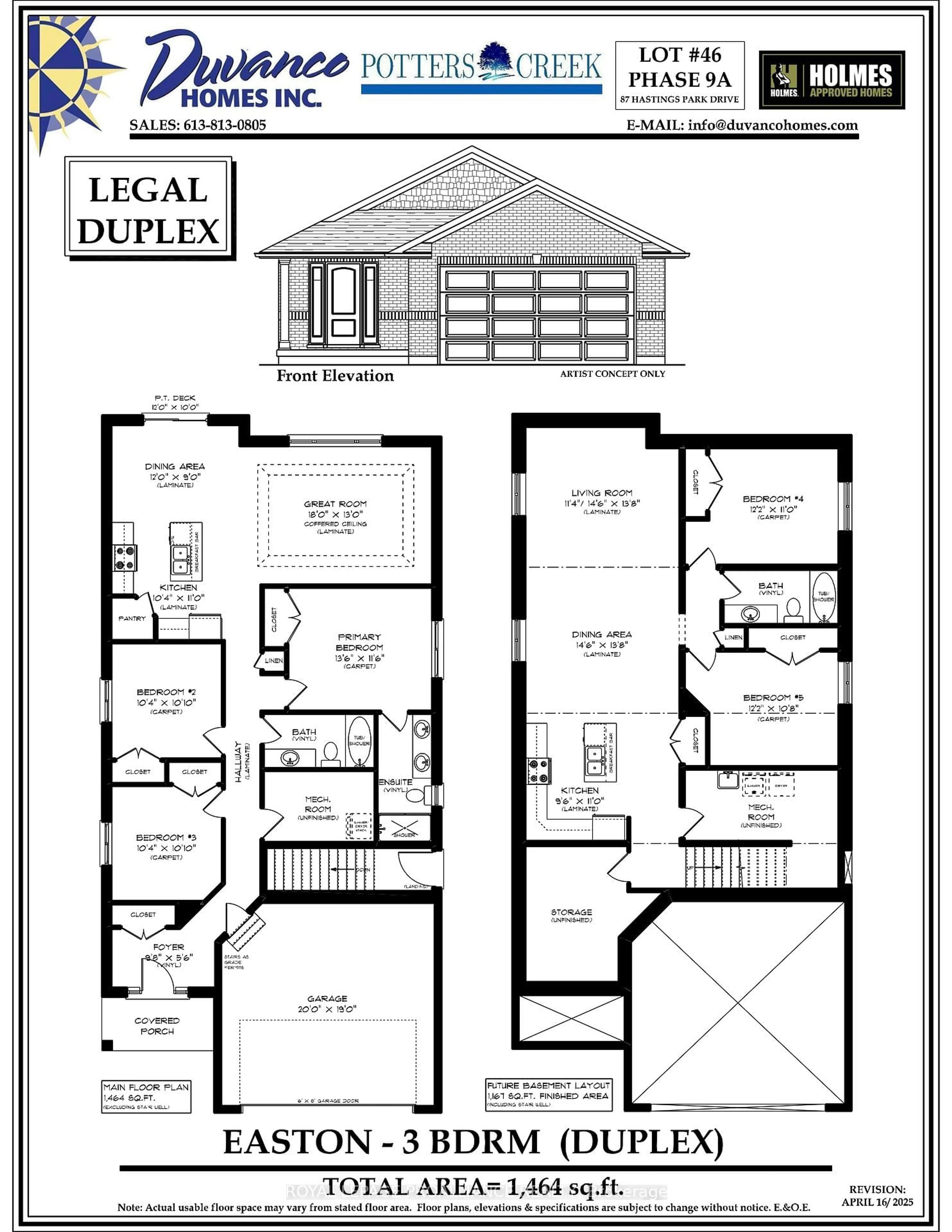 Floor plan for 87 Hastings Park Dr, Belleville Ontario K8P 0J1