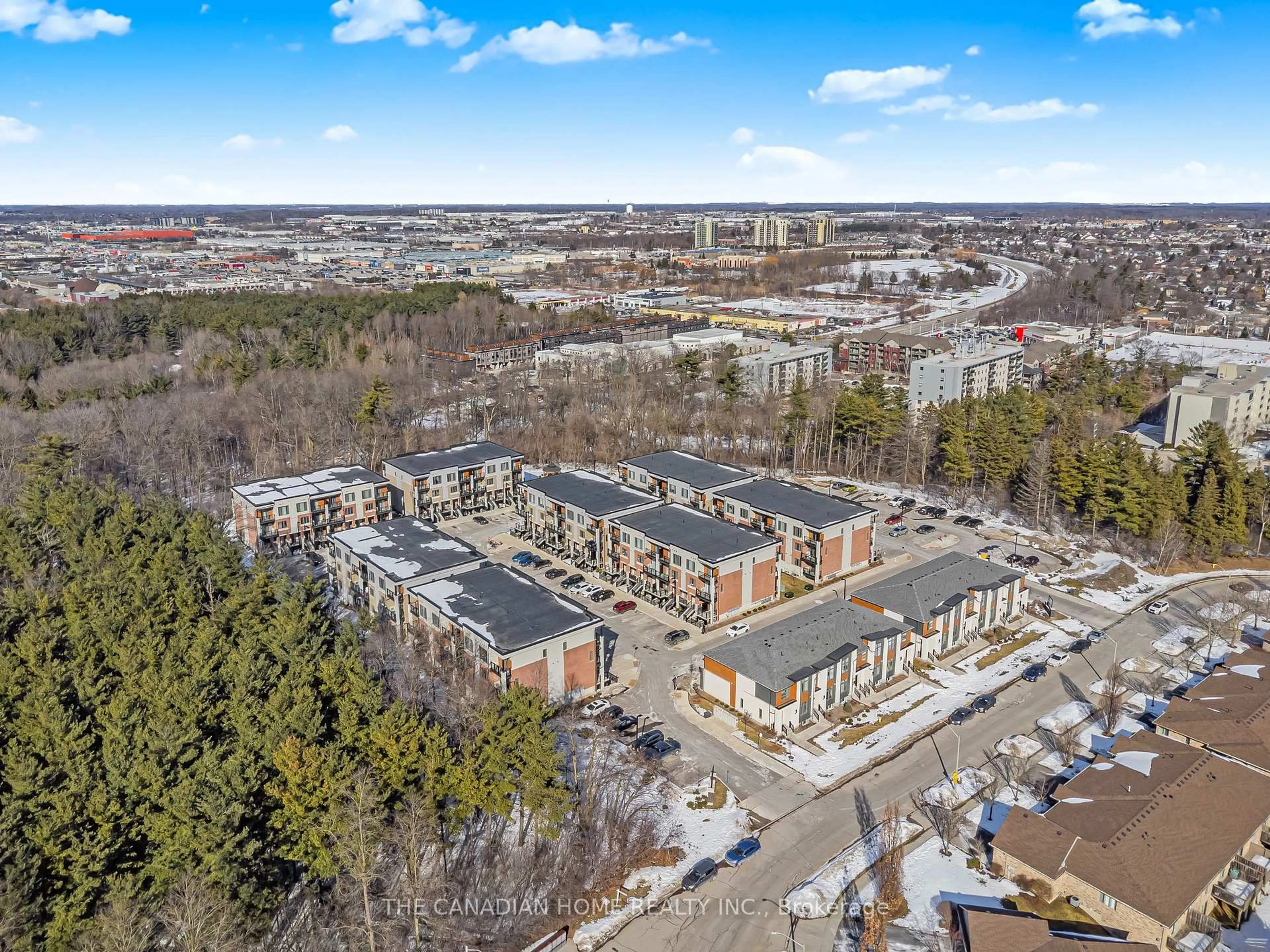 A pic from outside/outdoor area/front of a property/back of a property/a pic from drone, unknown for 25 ISHERWOOD Ave #81, Cambridge Ontario N1R 0E2