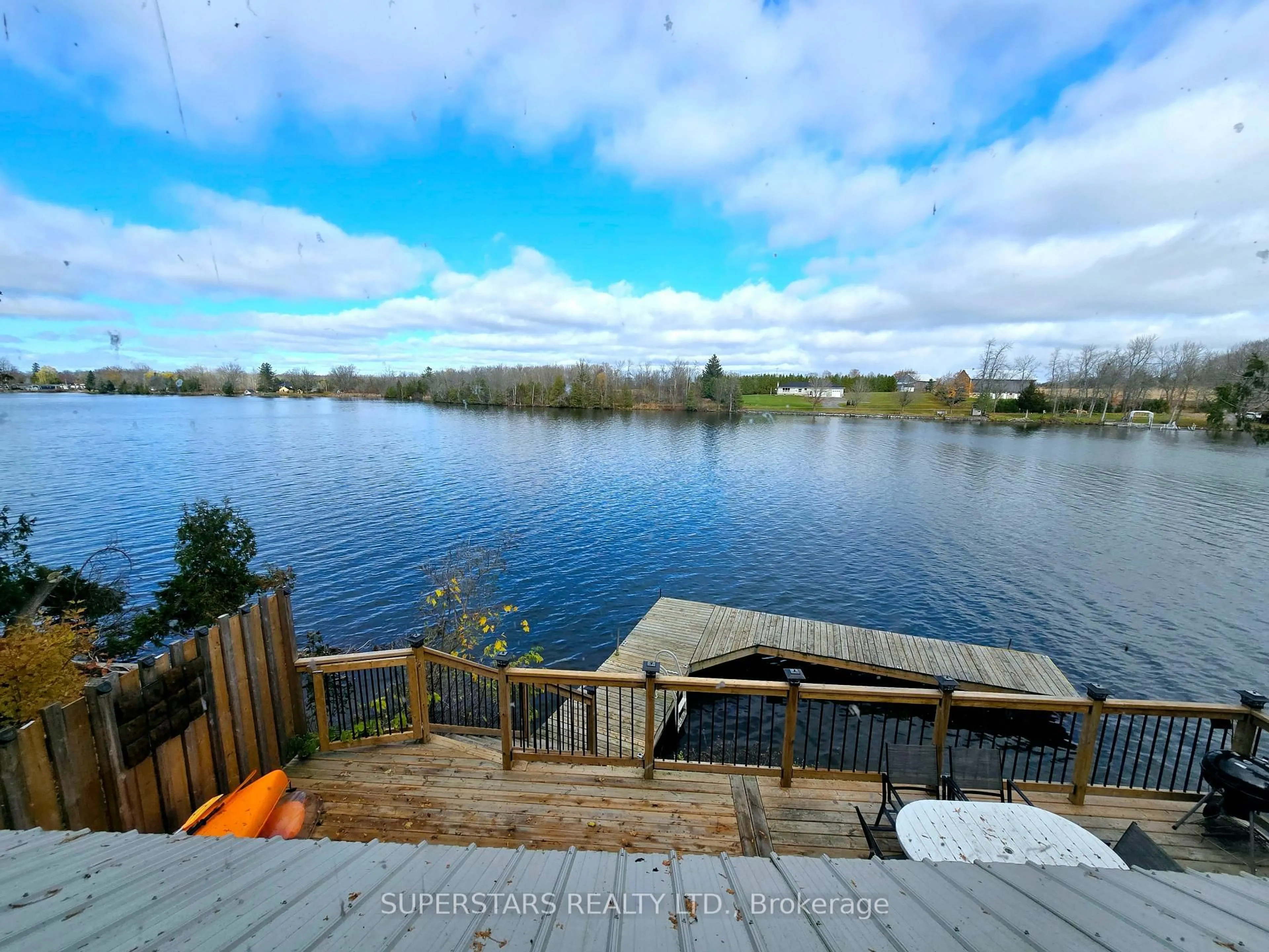 A pic from outside/outdoor area/front of a property/back of a property/a pic from drone, water/lake/river/ocean view for 7690G COUNTY RD 50, Trent Hills Ontario K0L 1L0